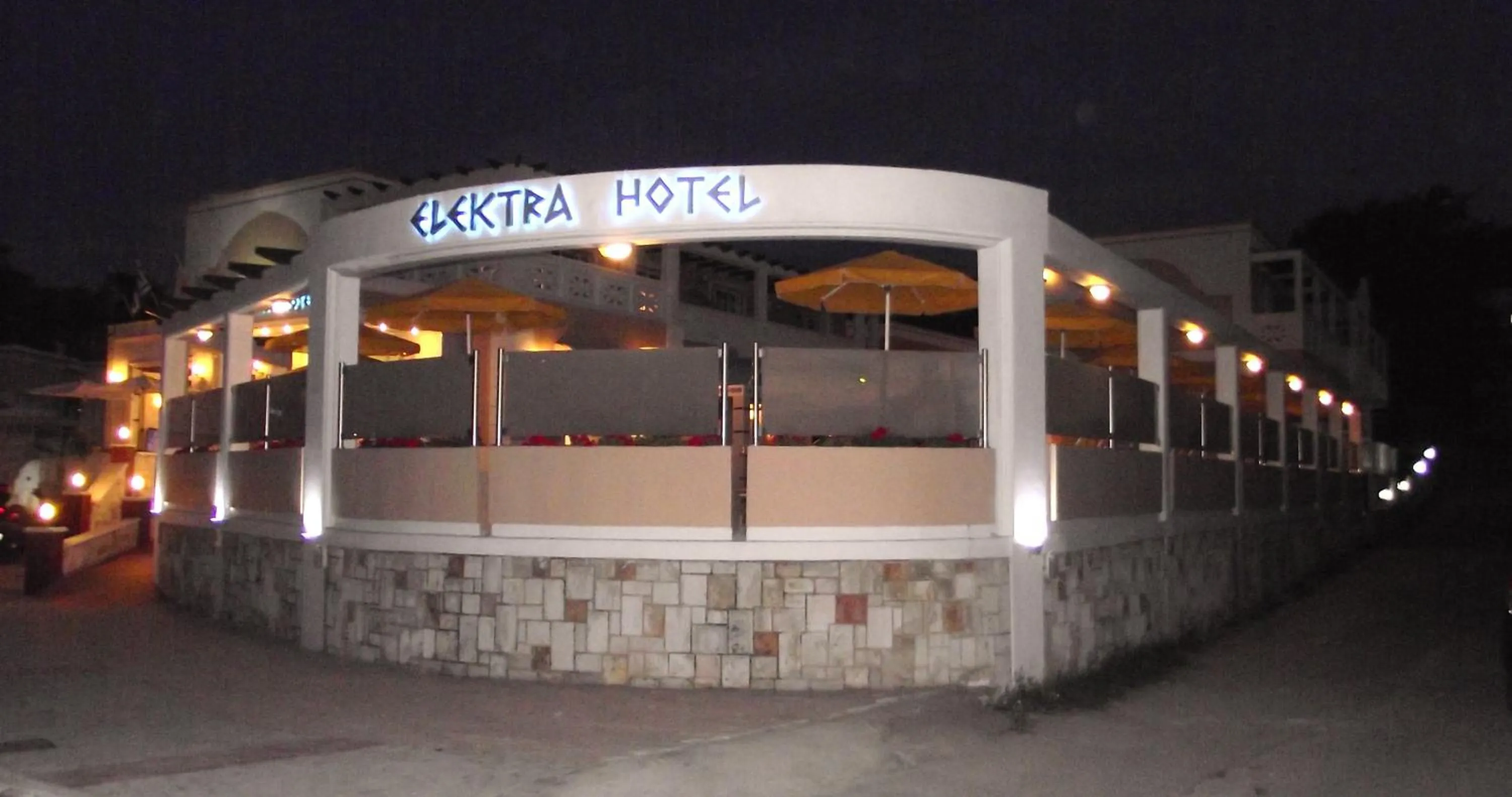 Facade/entrance in Elektra Beach Hotel