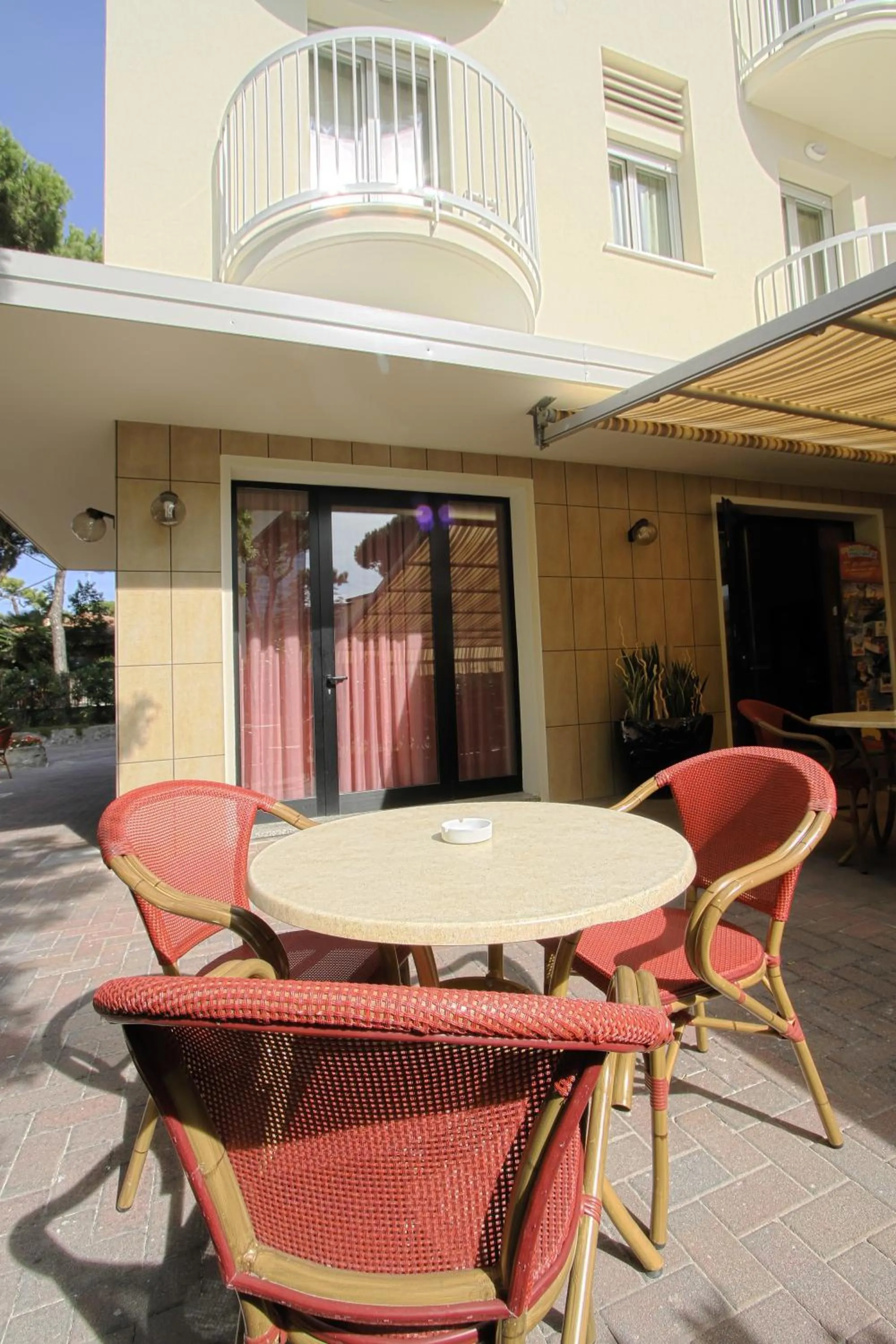 Patio in Hotel Corallo