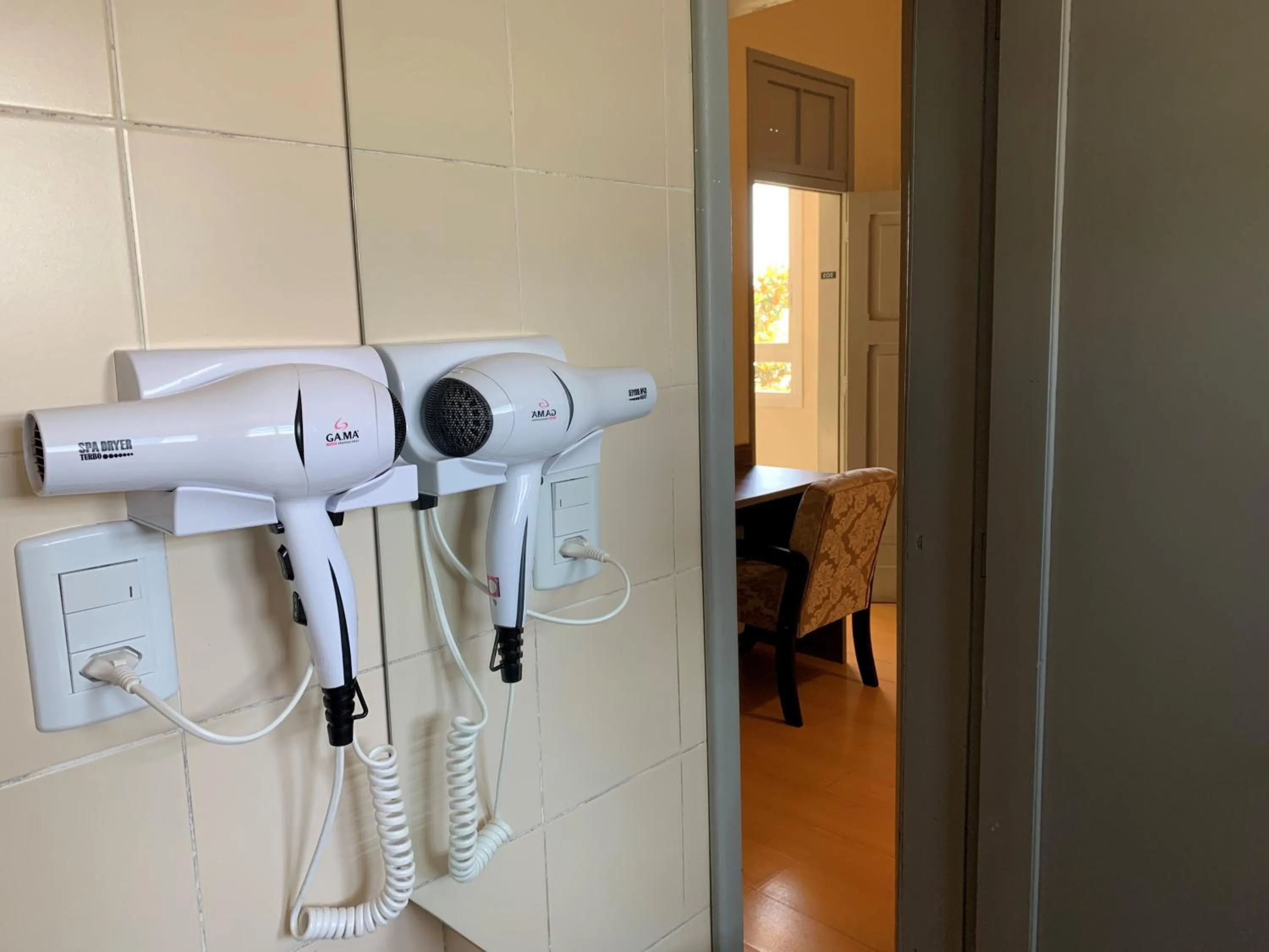 hair dryier in Hotel Pousada São Lourenço