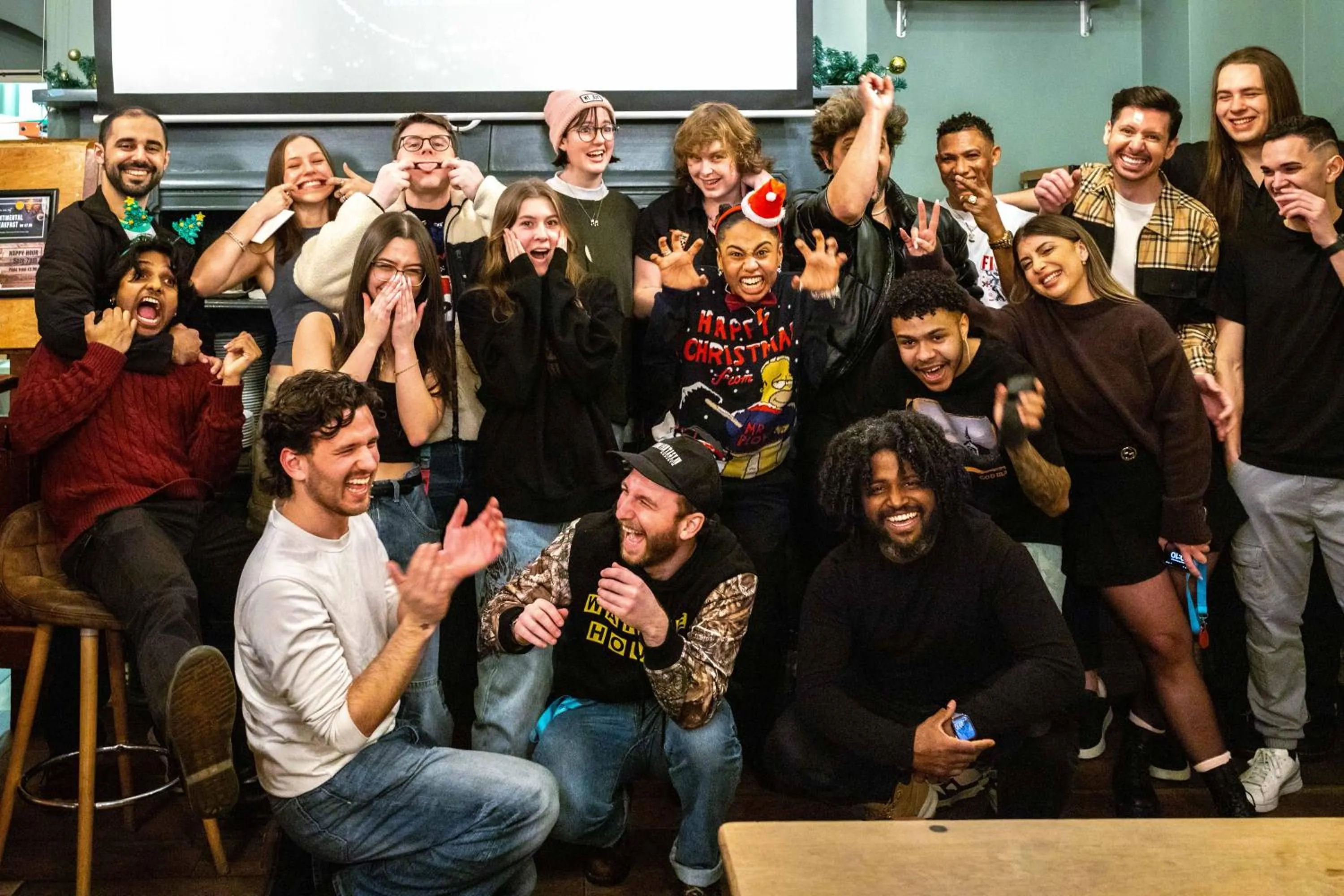 Lounge or bar in Palmers Lodge Swiss Cottage