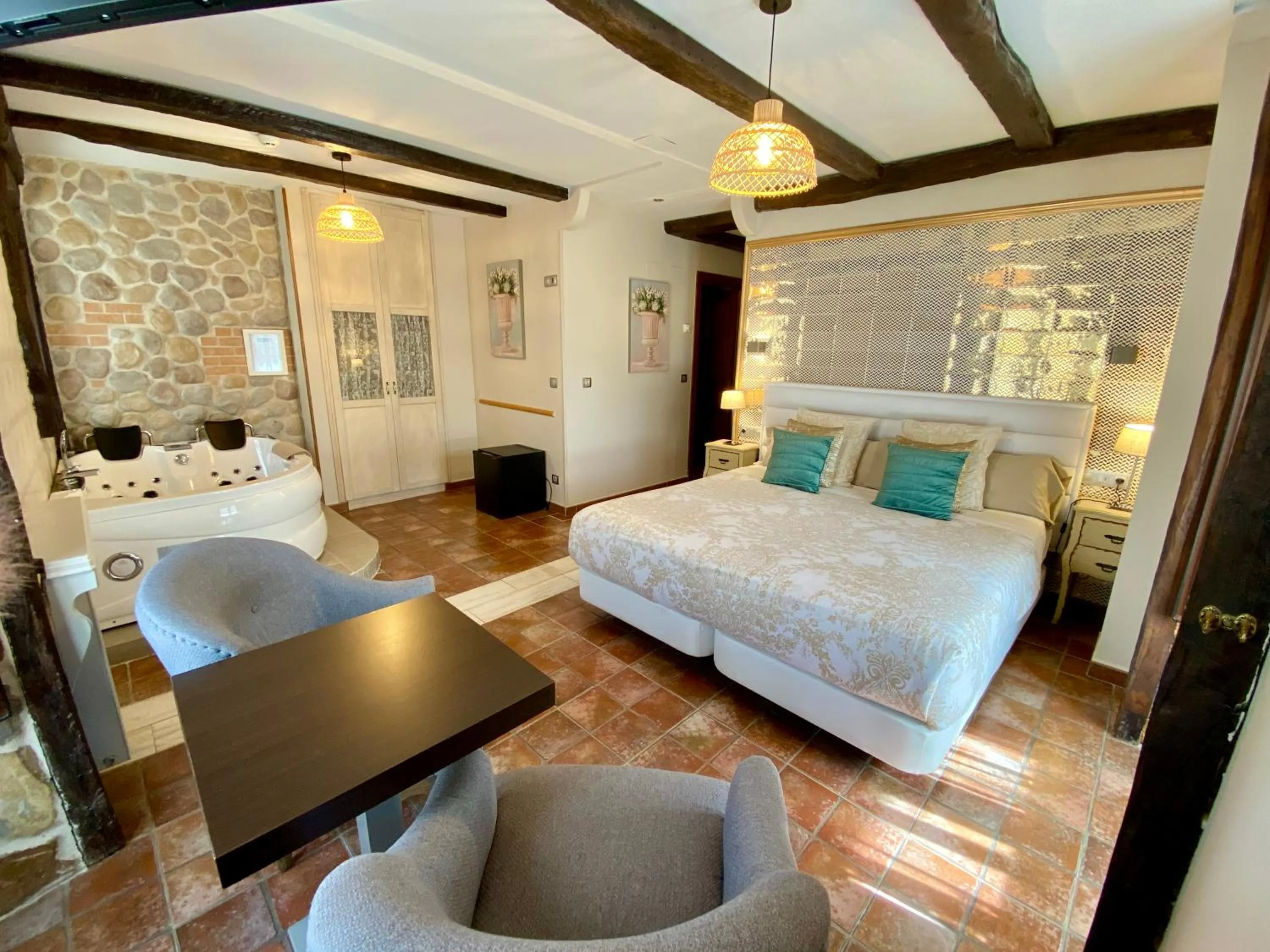 Bed in Akla La Casa Del Puente