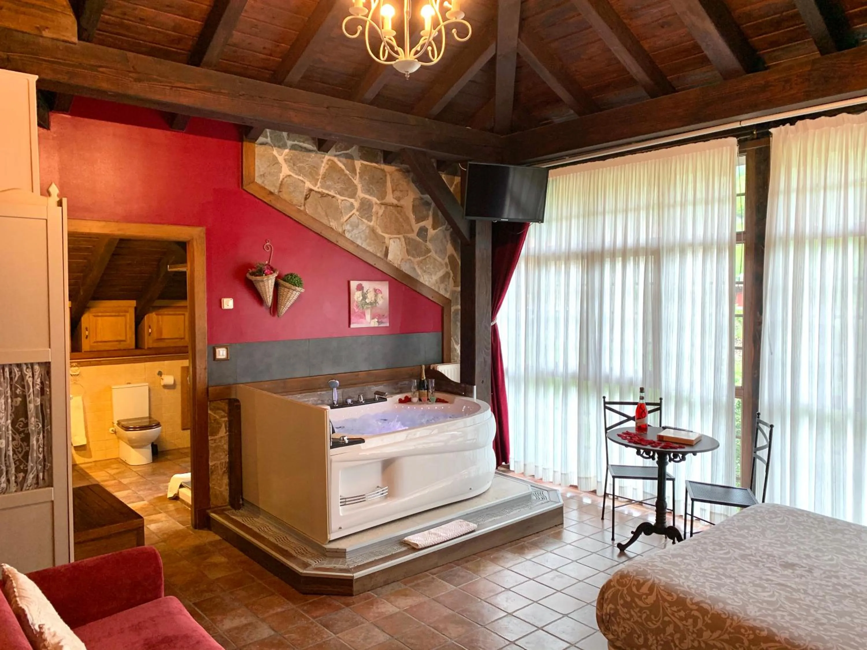 Bed in Akla La Casa Del Puente