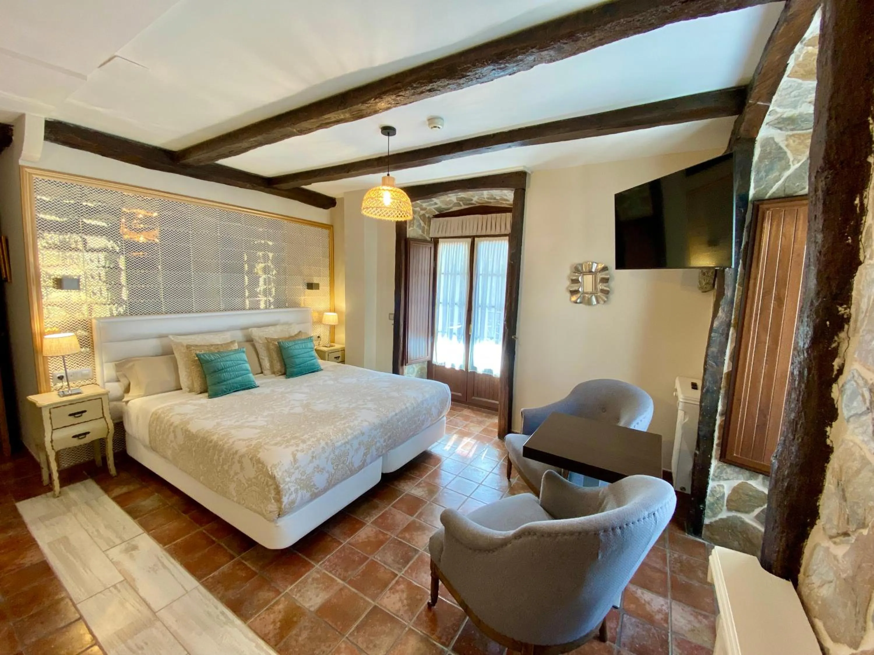 Bed in Akla La Casa Del Puente