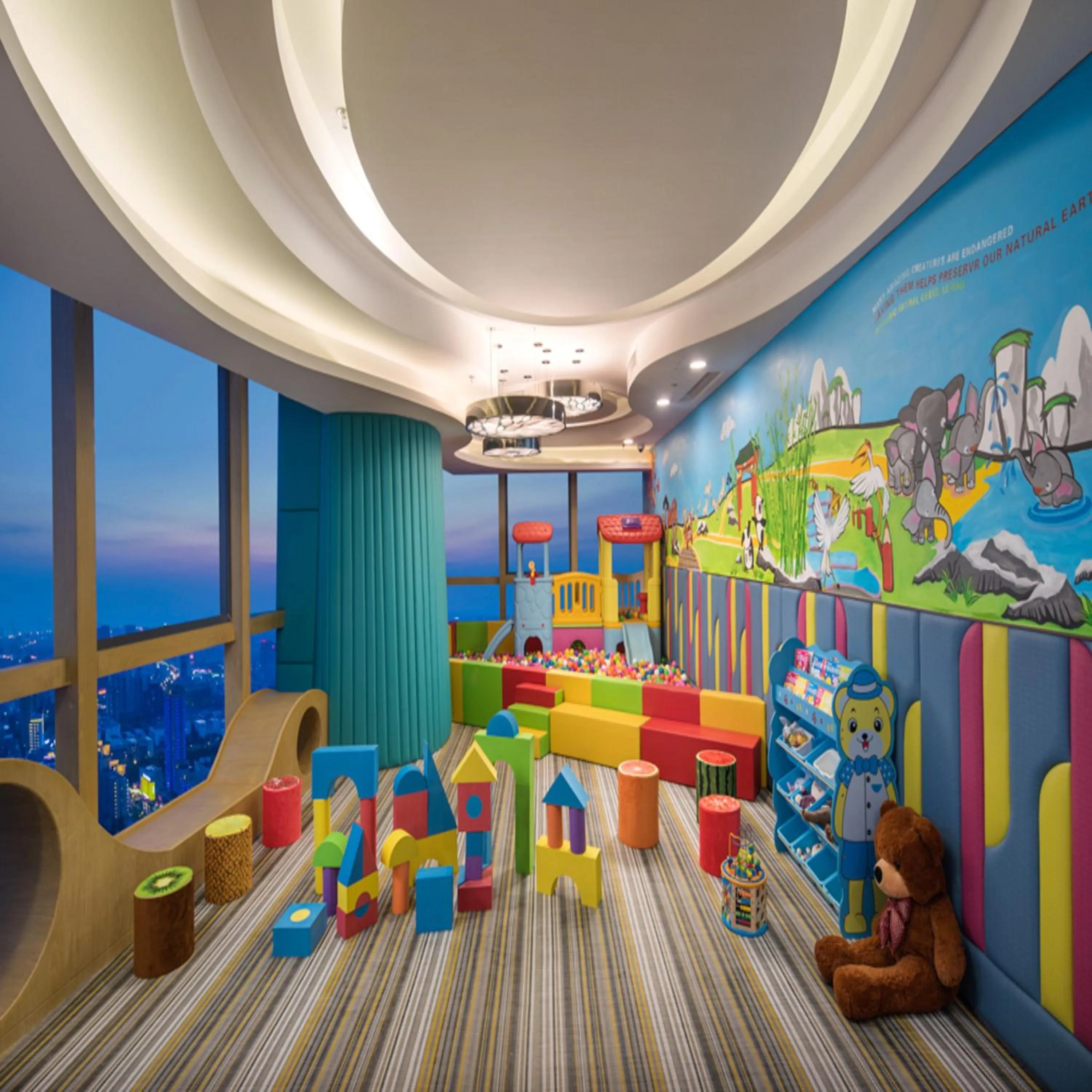 Children play ground in Ascott Harmony City Nantong