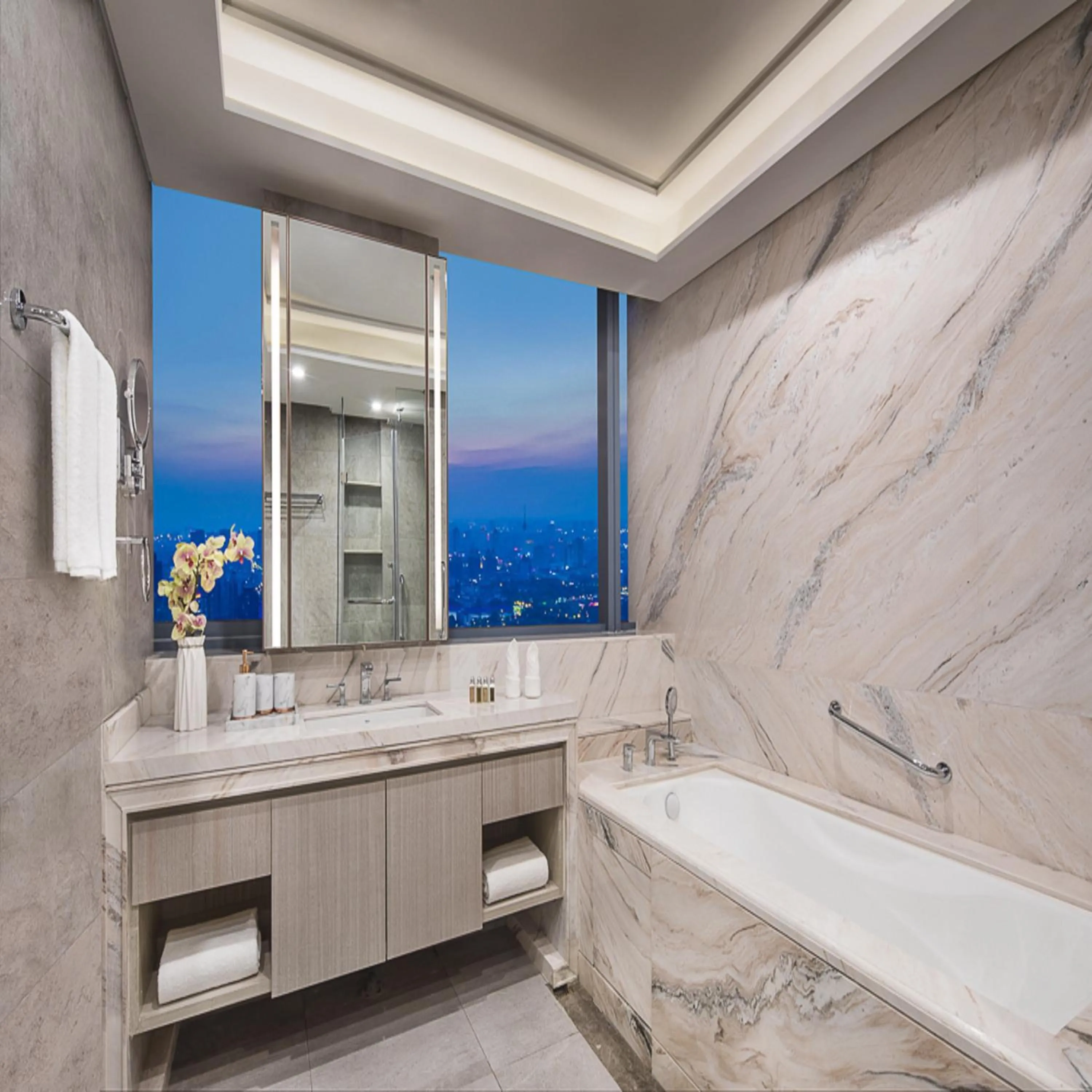 Bathroom in Ascott Harmony City Nantong