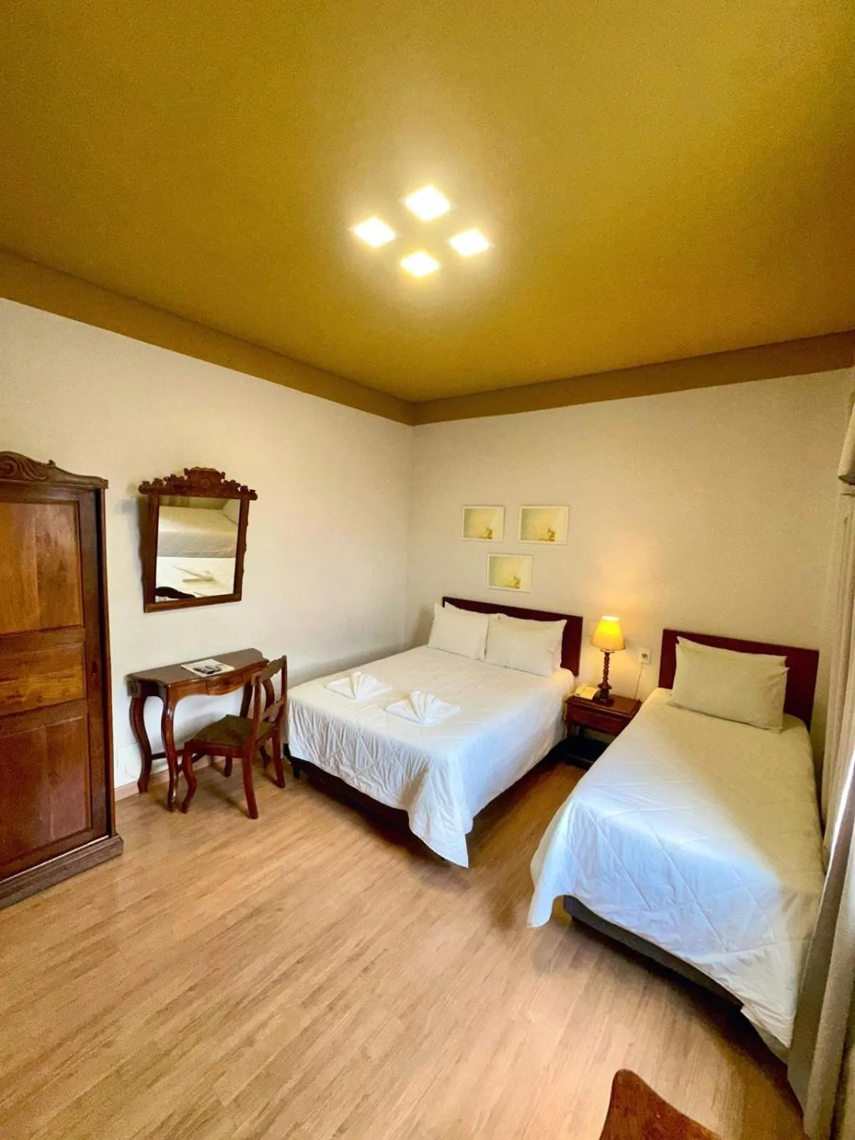 Bed in Hotel Lenheiros