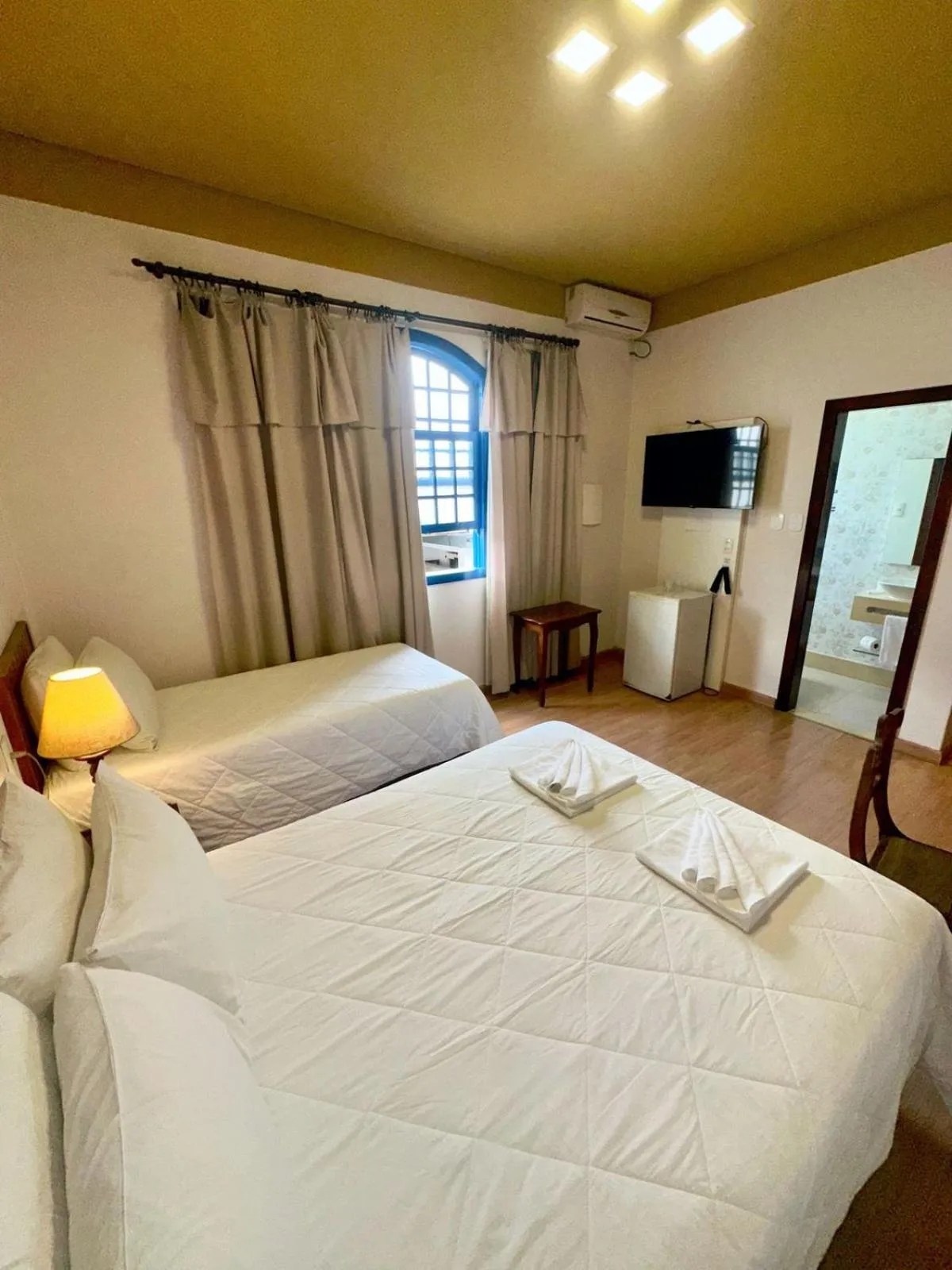 Bed in Hotel Lenheiros