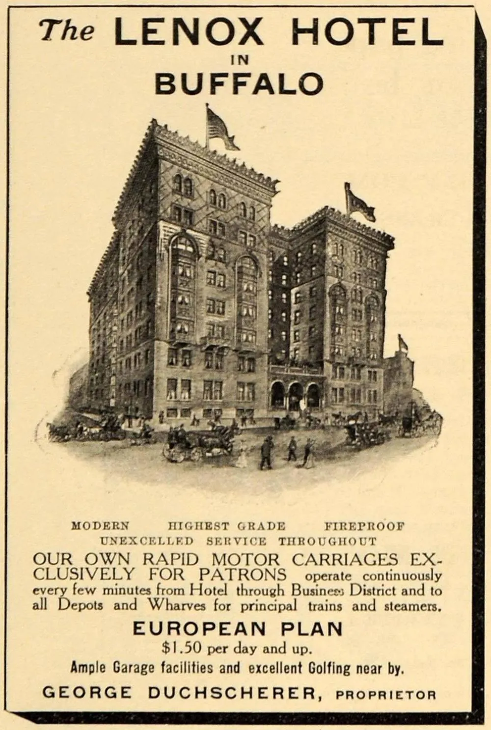 Property building in Lenox Hotel and Suites