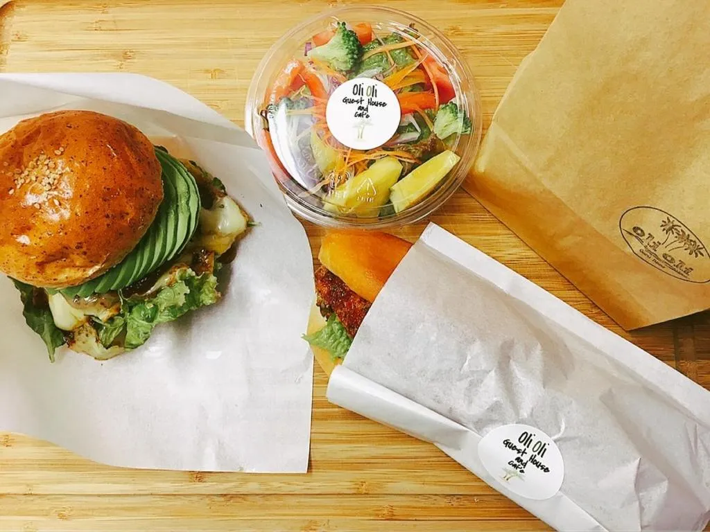 Food and drinks in Oli Oli Guesthouse