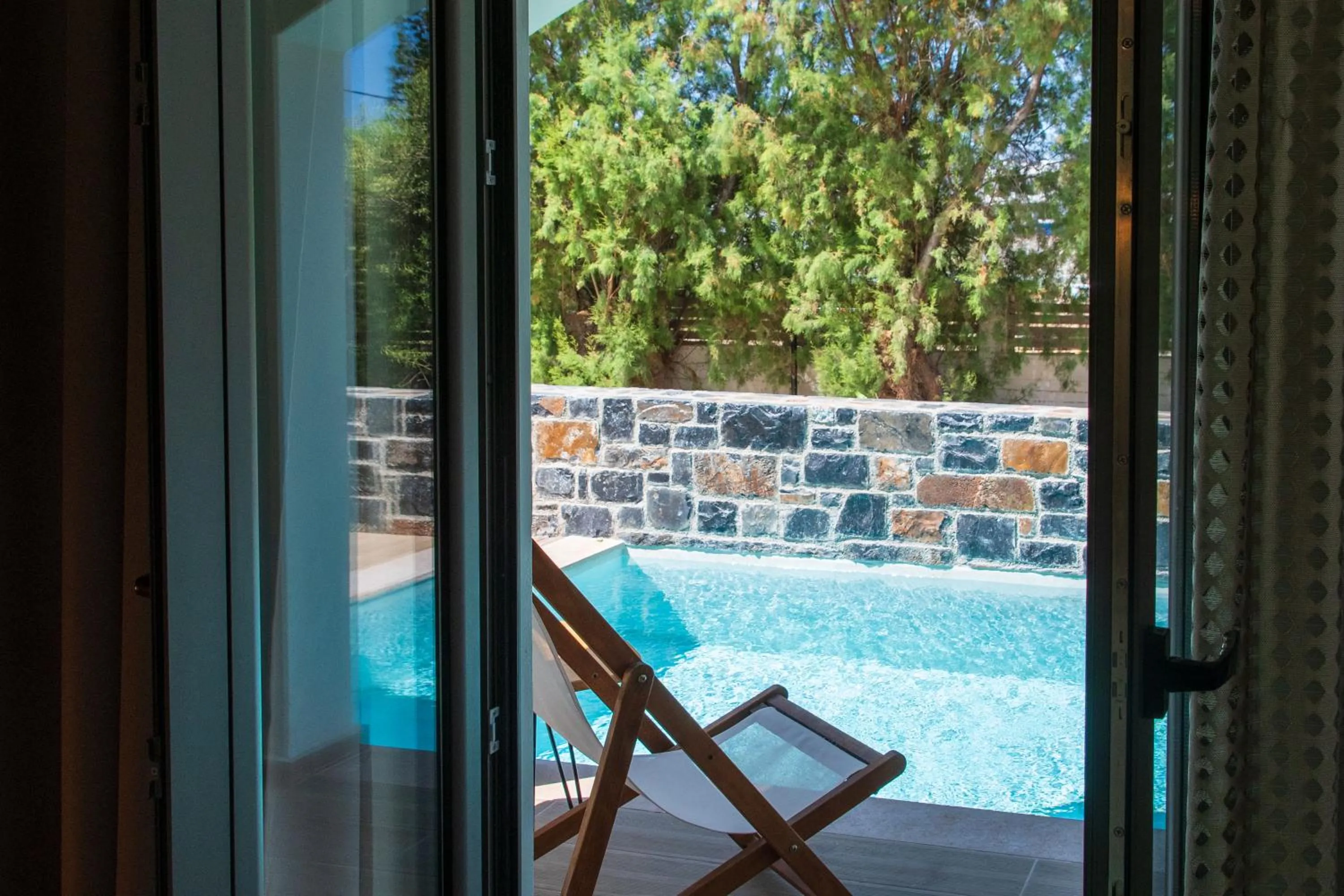 Patio in Malena Hotel & Suites - Adults Only by Omilos Hotels