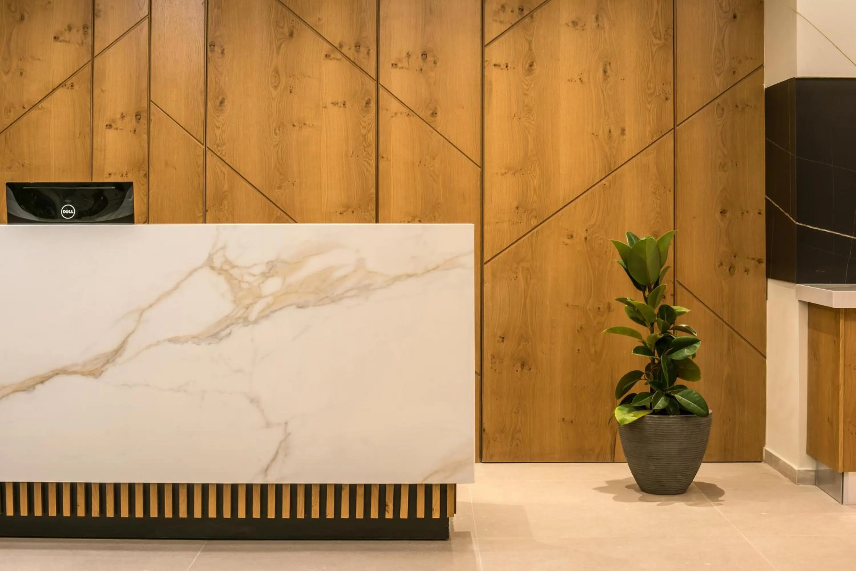 Lobby or reception in Malena Hotel & Suites - Adults Only by Omilos Hotels