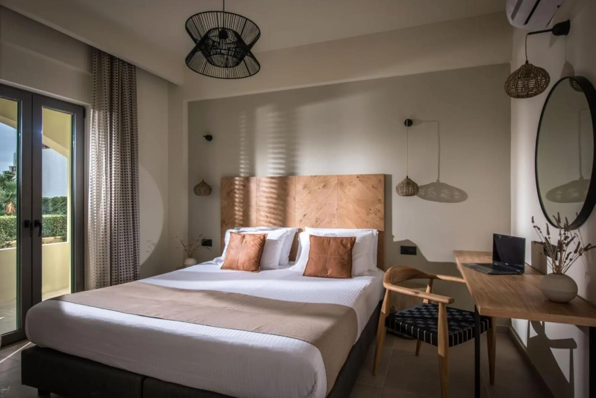 Bed in Malena Hotel & Suites - Adults Only by Omilos Hotels