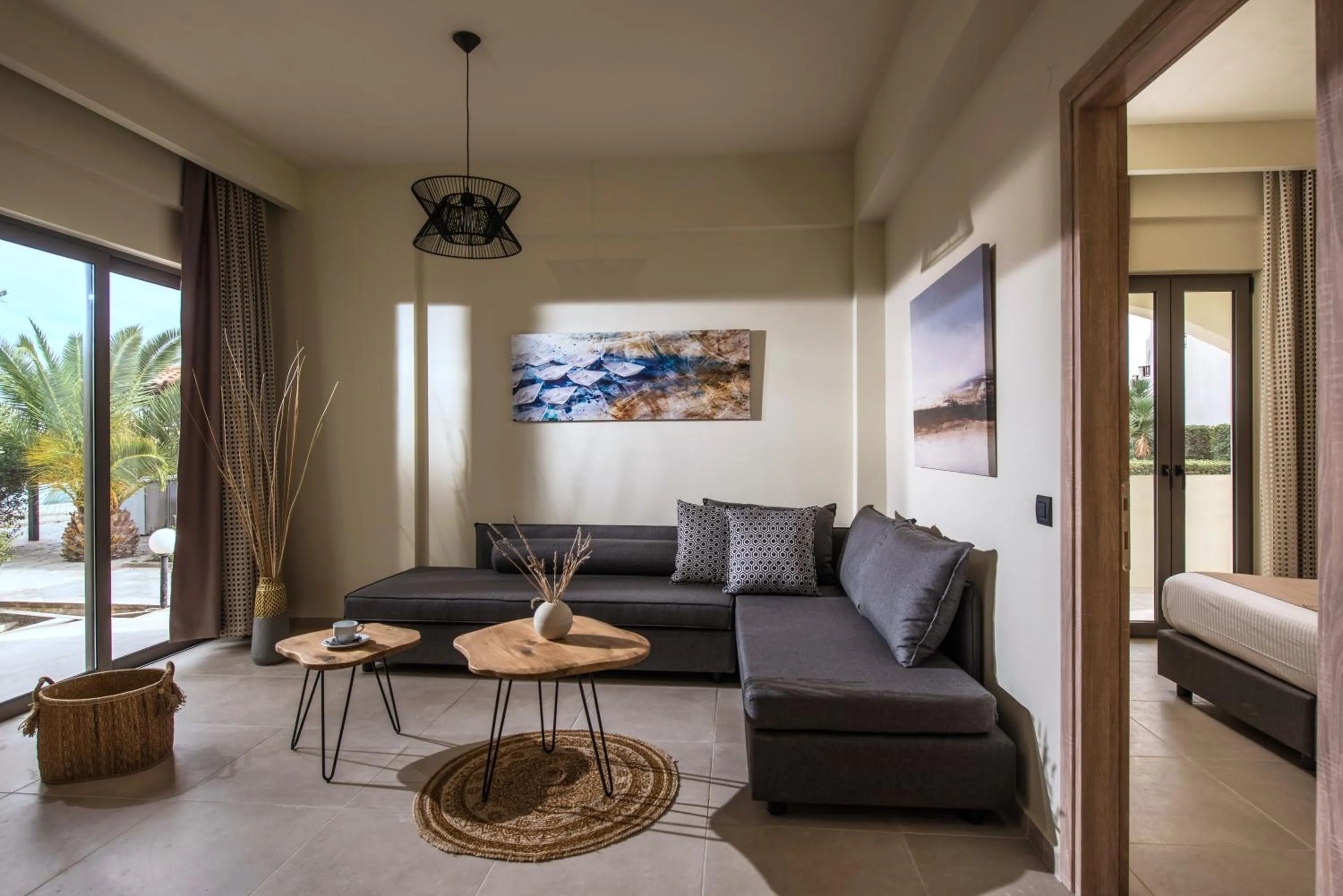 Living room in Malena Hotel & Suites - Adults Only by Omilos Hotels