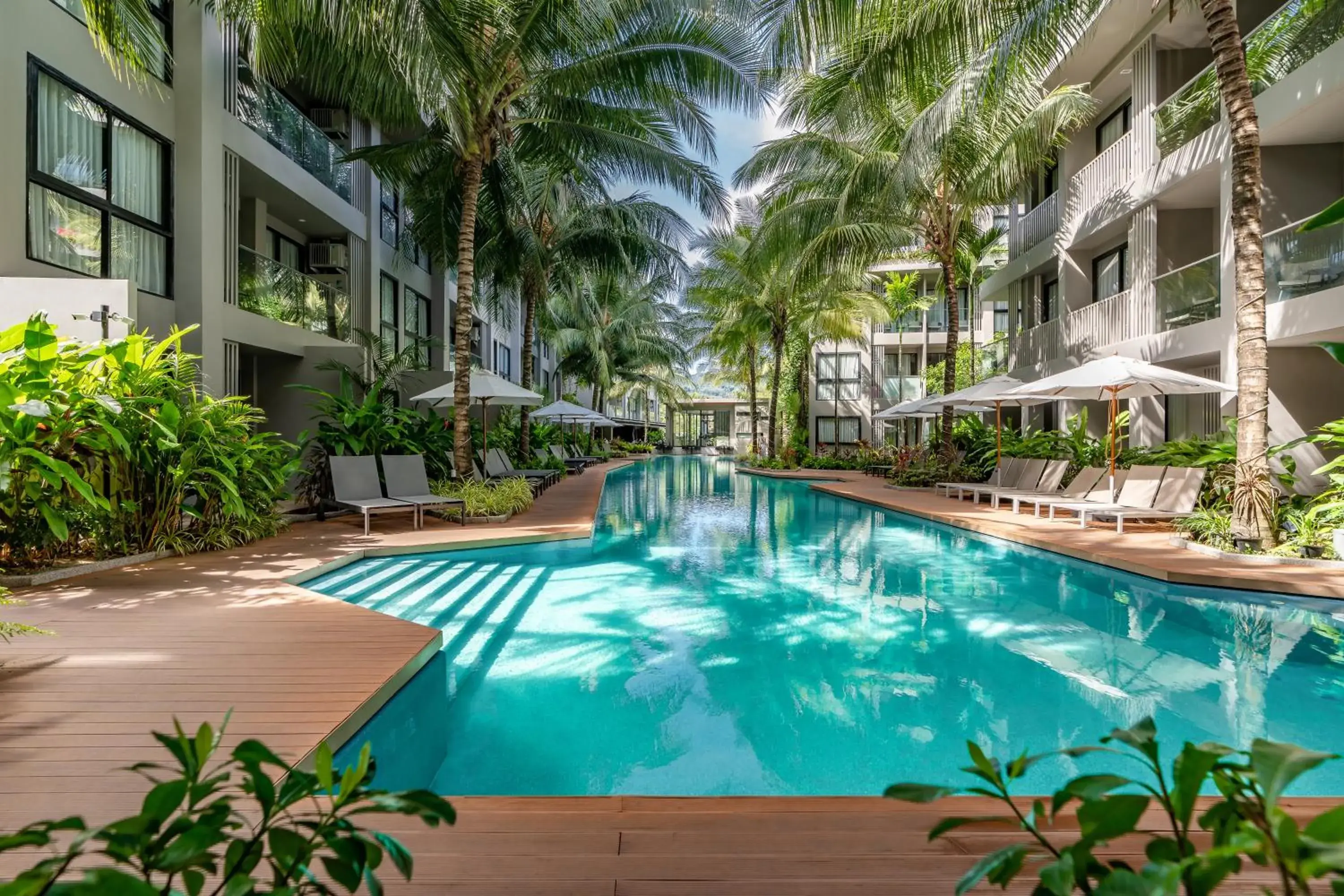 Pool view in Diamond Resort Phuket Official Account Pool view in Diamond Resort Phuket Official Account