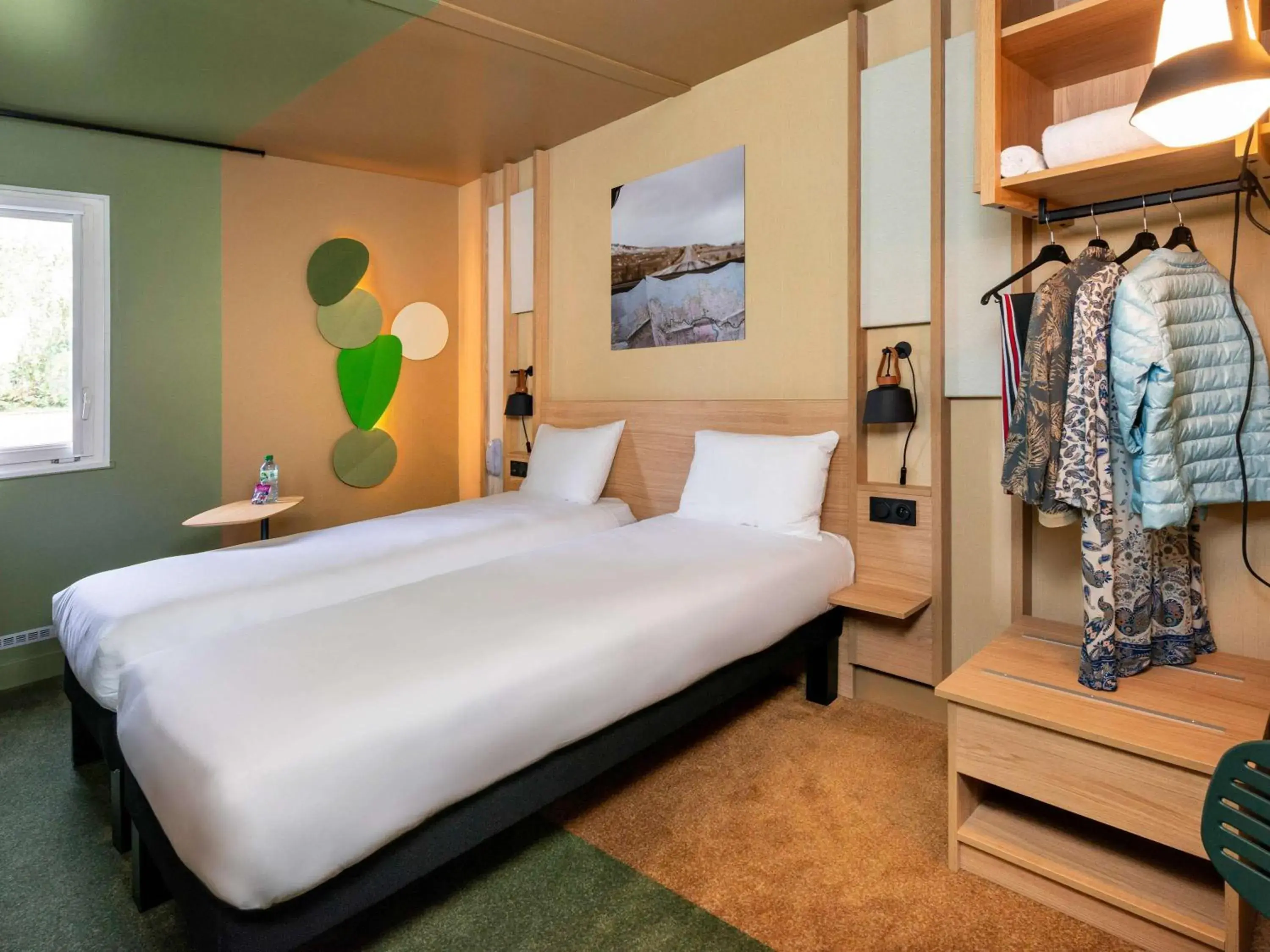 Bedroom, Bed in IBIS STYLES Rouen Parc Expos Zenith Bedroom, Bed in IBIS STYLES Rouen Parc Expos Zenith