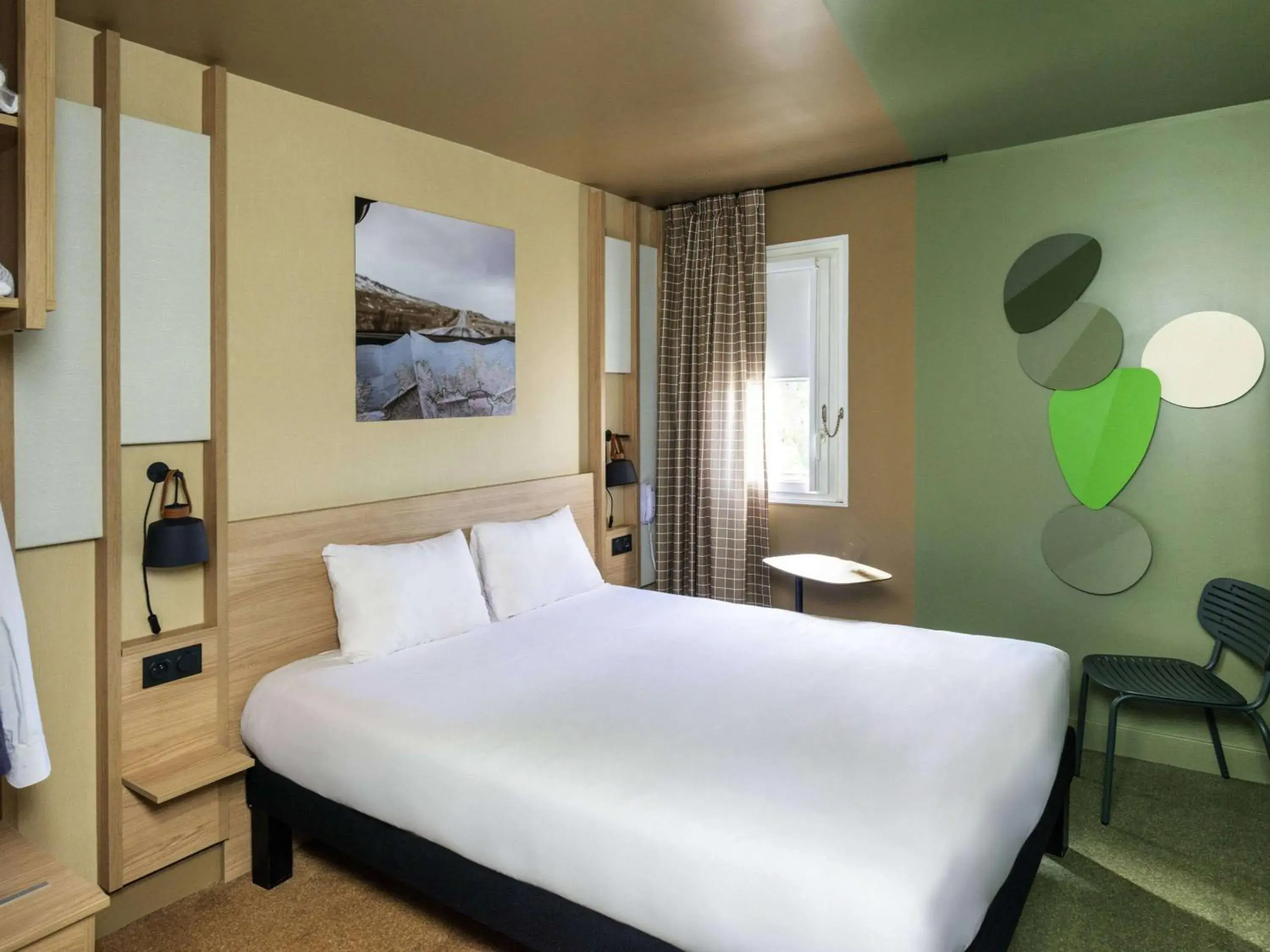 Bedroom, Bed in IBIS STYLES Rouen Parc Expos Zenith Bedroom, Bed in IBIS STYLES Rouen Parc Expos Zenith