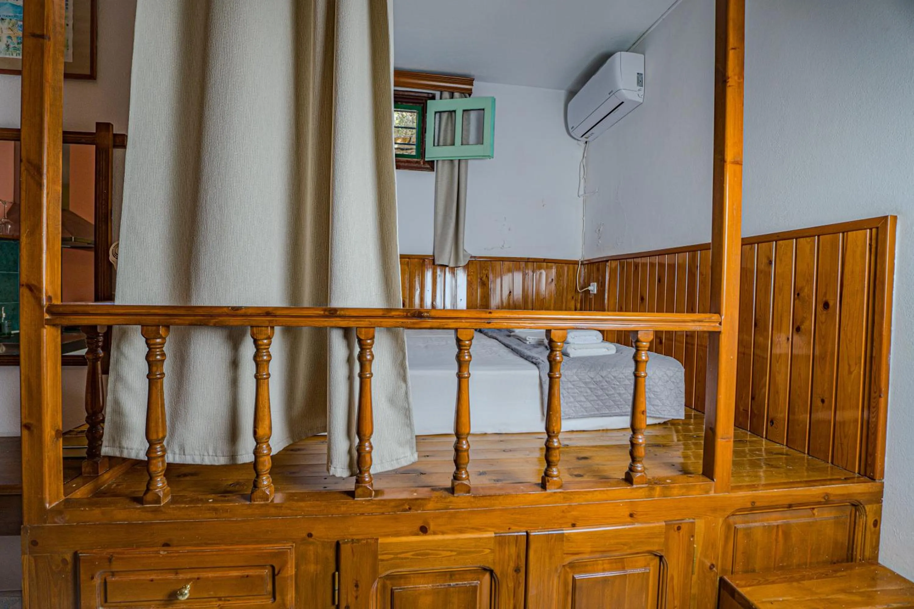 Bed in Symi Garden Studios