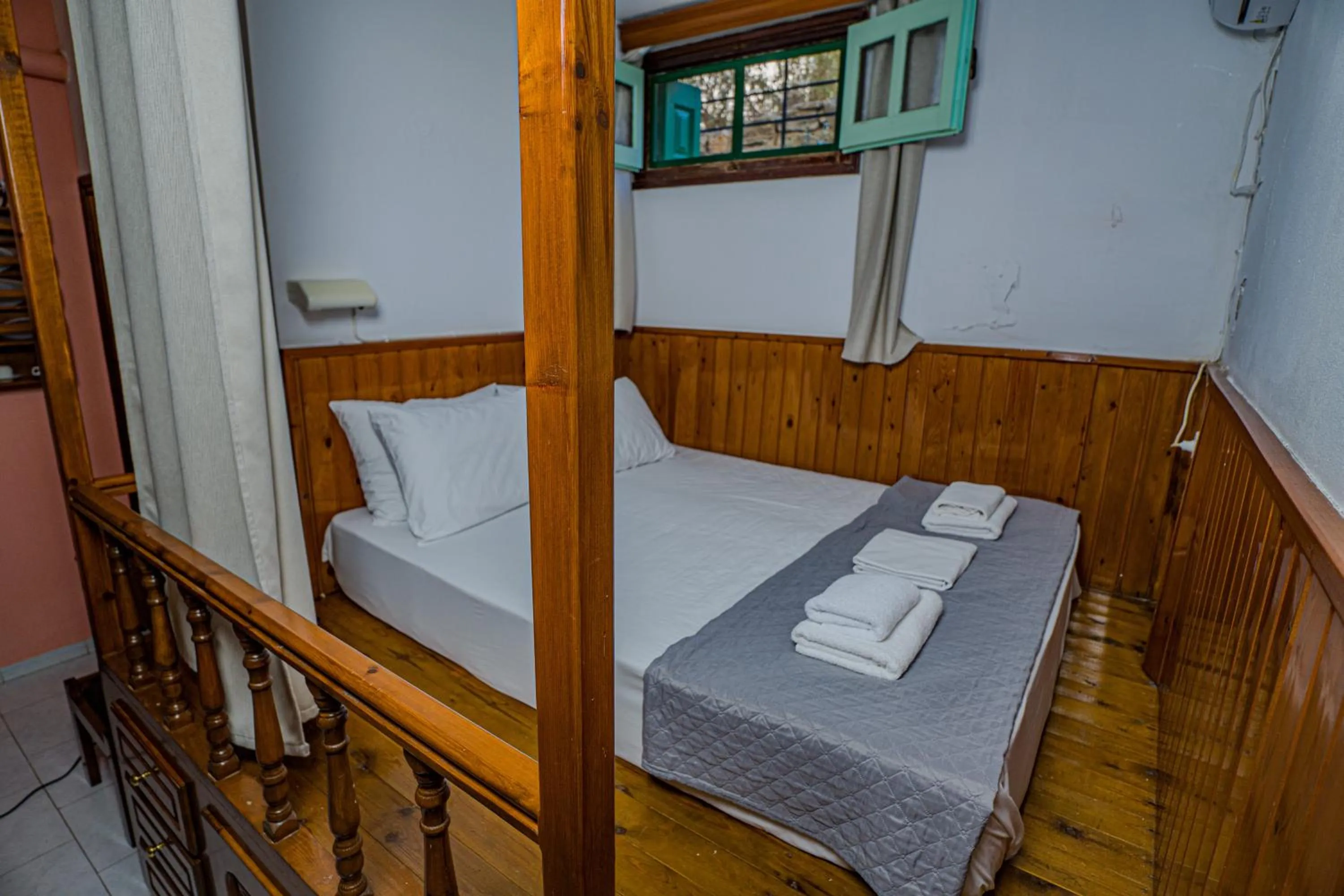 Bed in Symi Garden Studios