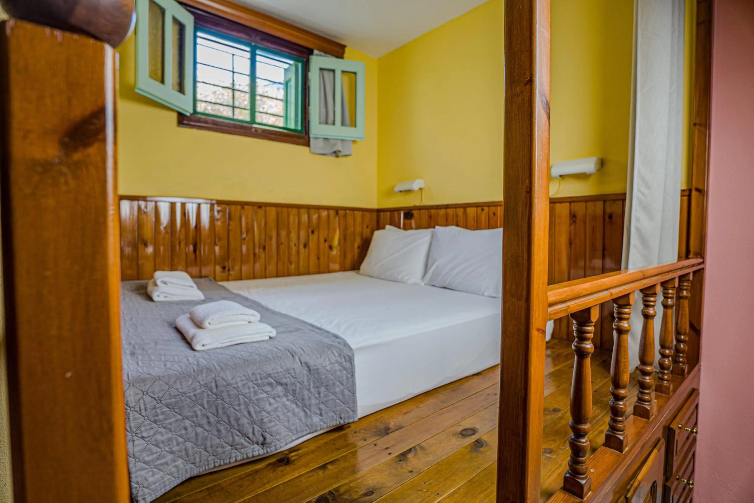 Bed in Symi Garden Studios