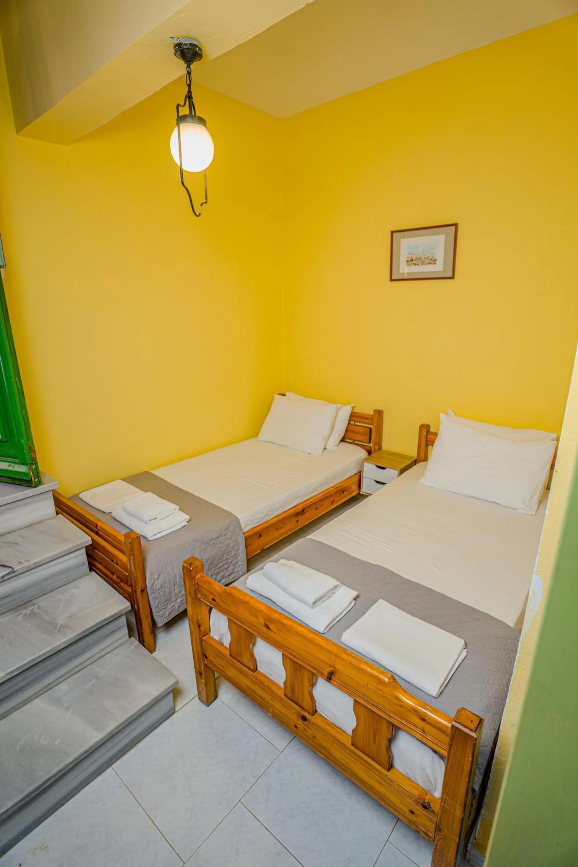 Bed in Symi Garden Studios