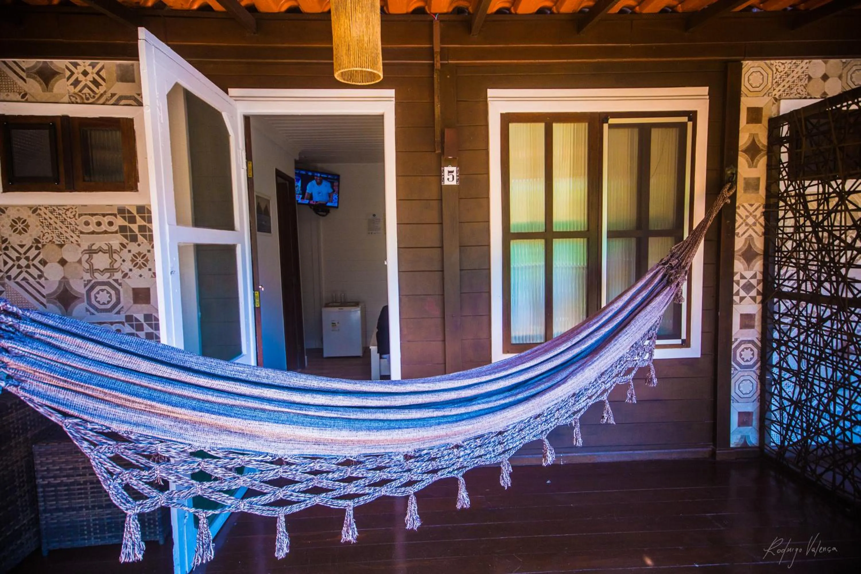 Balcony/Terrace in Pousada Seu Dodó