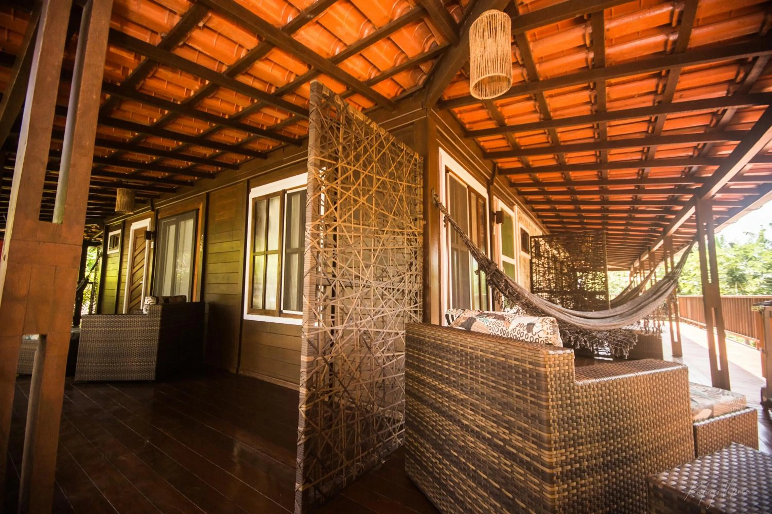 Balcony/Terrace in Pousada Seu Dodó