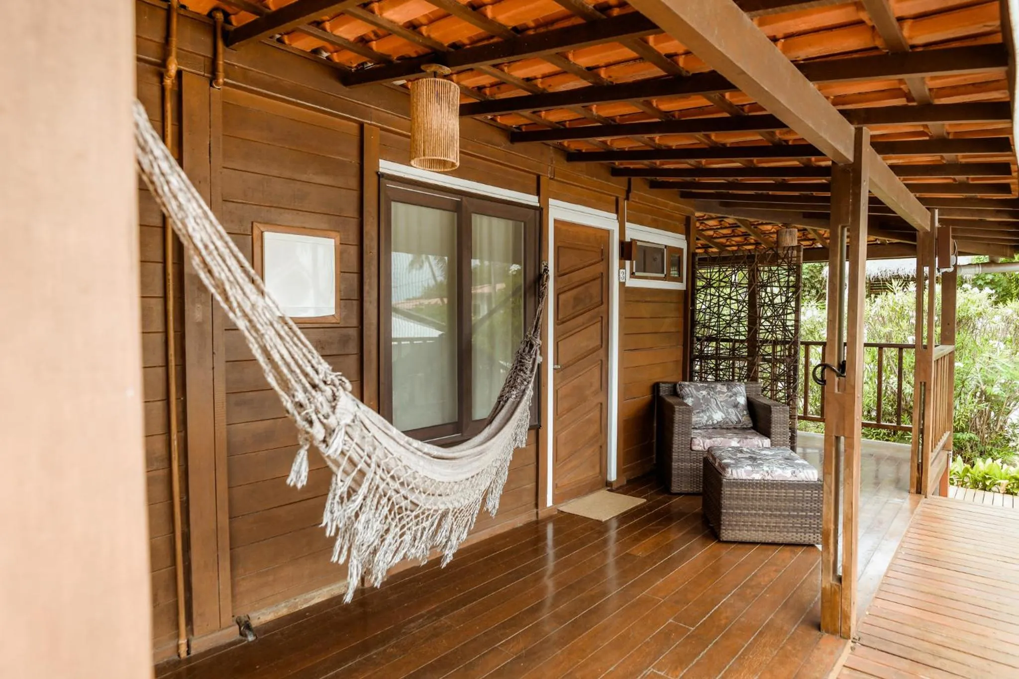 Balcony/Terrace in Pousada Seu Dodó