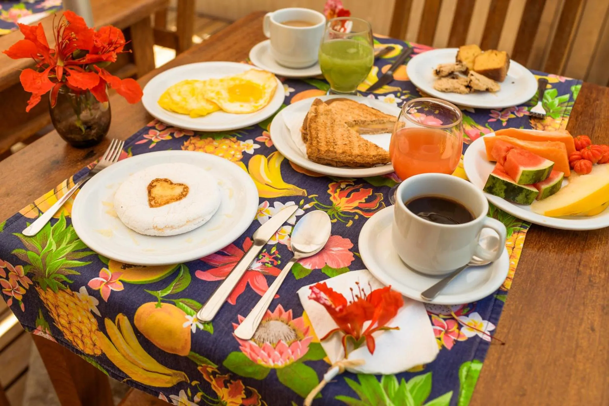 Breakfast in Pousada Seu Dodó