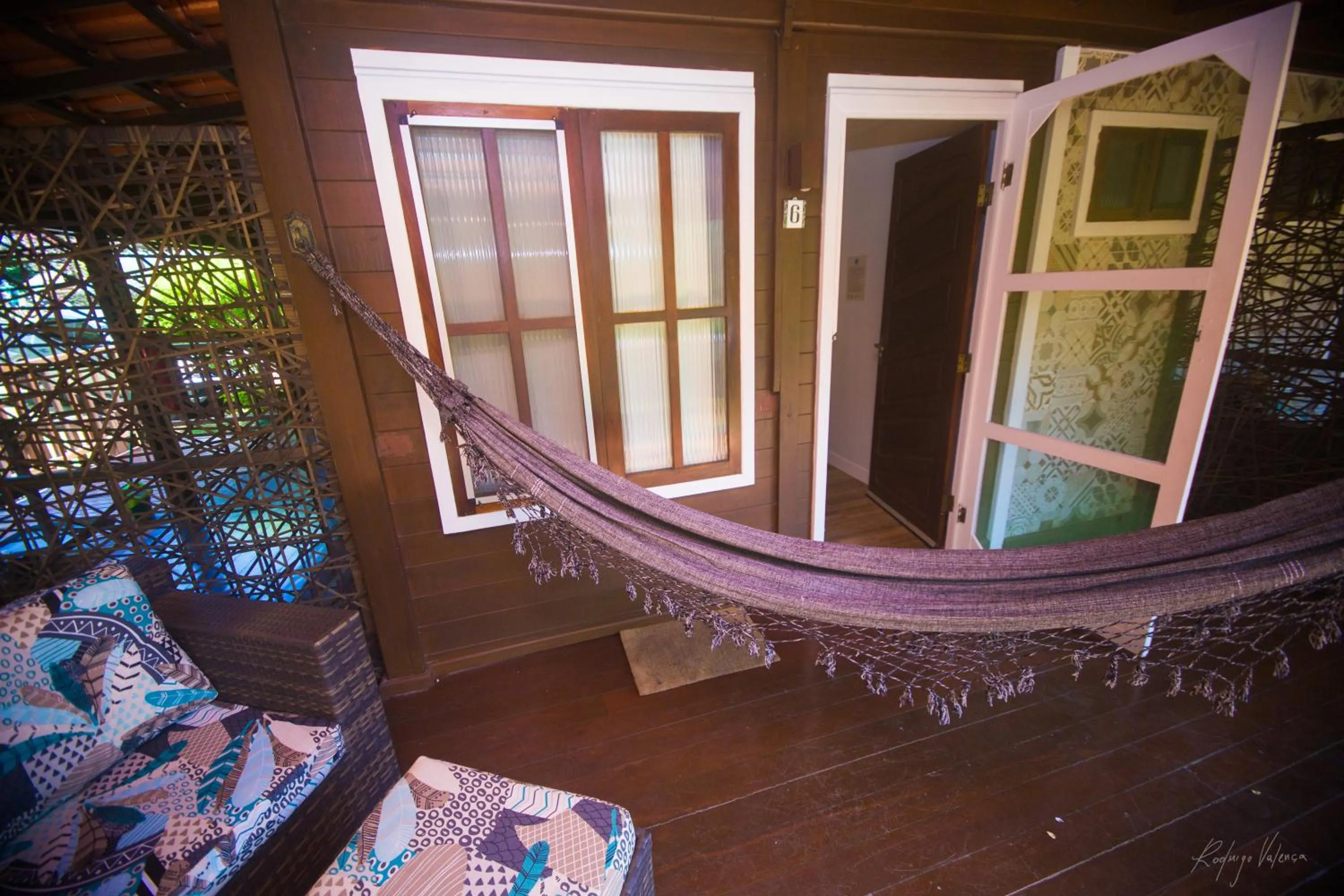 Balcony/Terrace in Pousada Seu Dodó