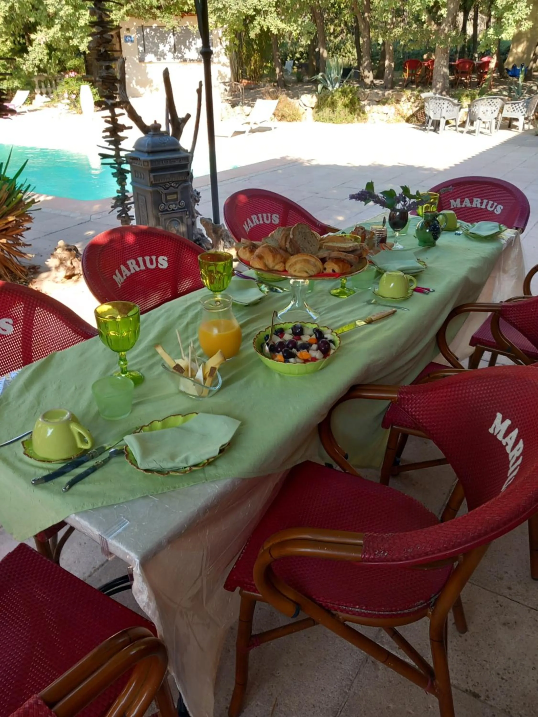 Lunch in Les Lézards 2 au Soleil Draguignan