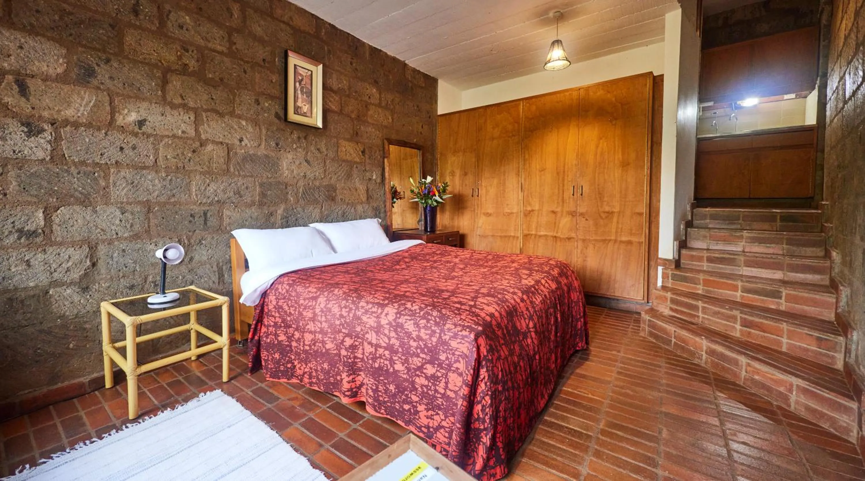 Bedroom, Bed in Villa Rock Stop Falls Gigiri