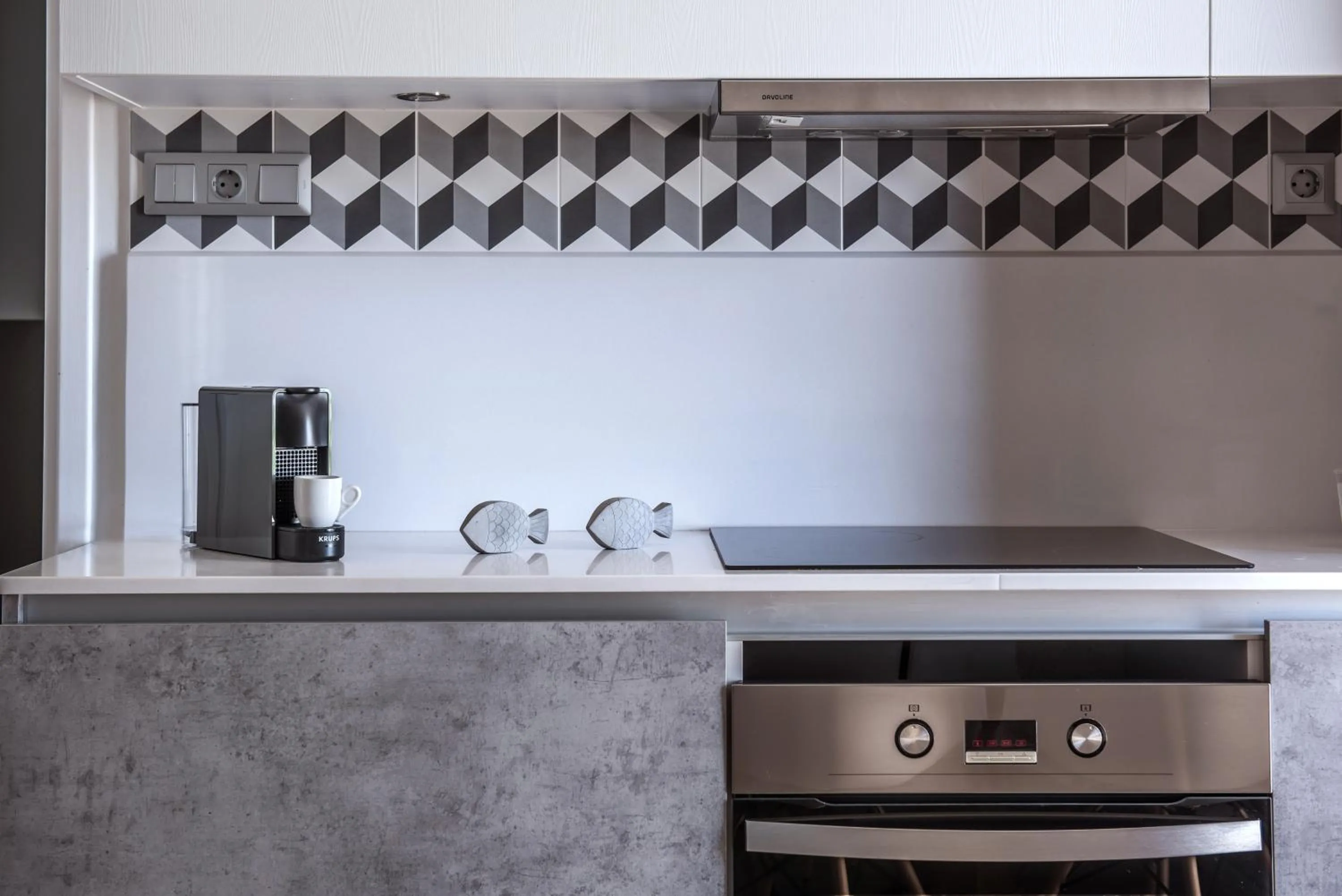 Kitchen or kitchenette in Skajado Holiday Apartments