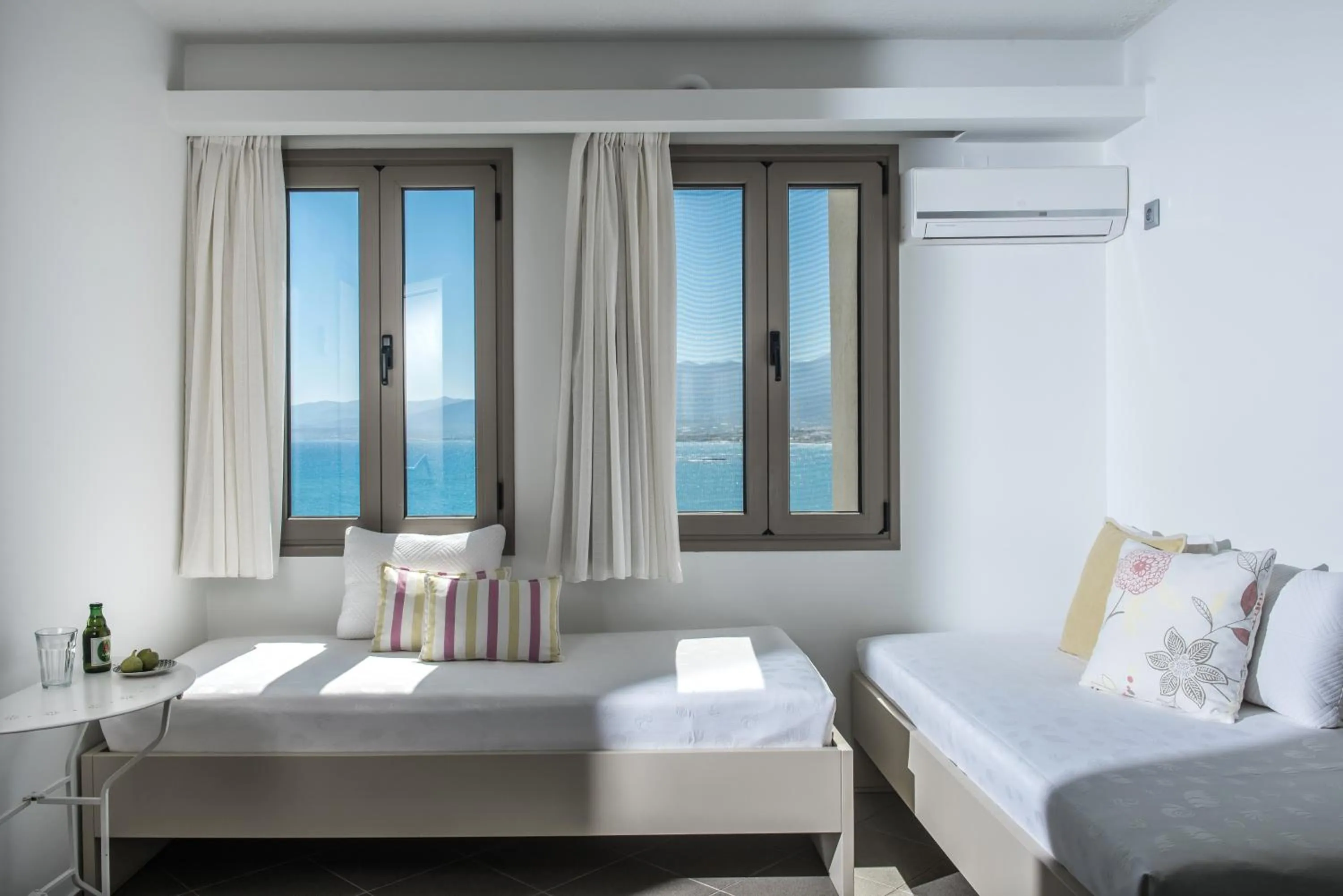 Bed in Skajado Holiday Apartments