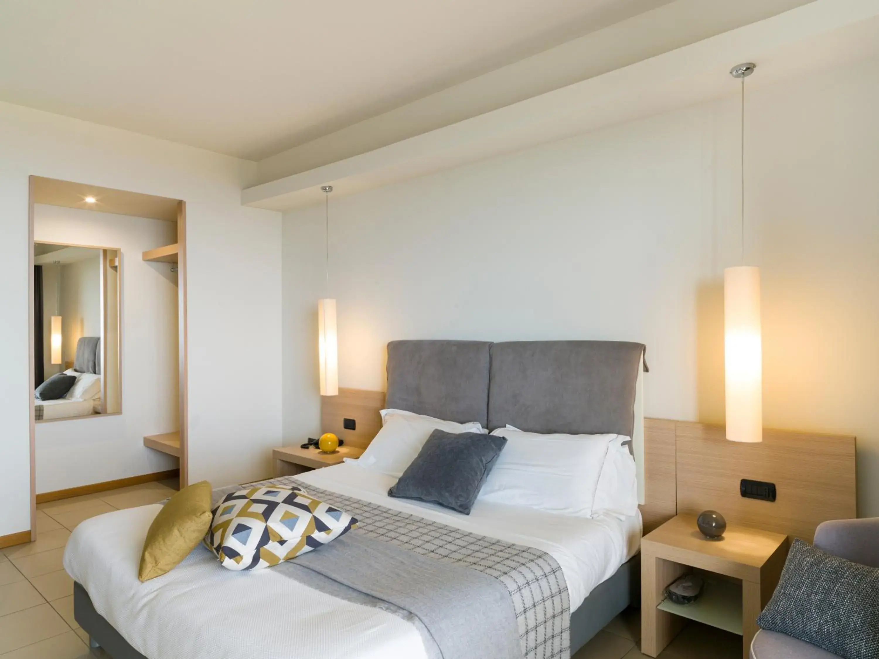 Bed in Esperia Palace Hotel & Resort Spa Bed in Esperia Palace Hotel & Resort Spa