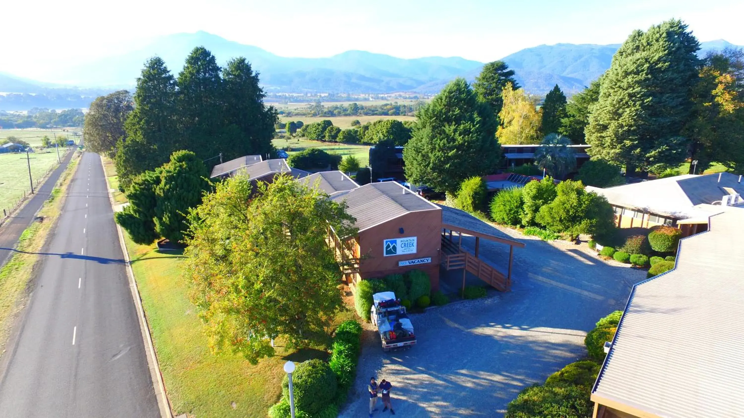 Bird's eye view in Mountain Creek Motel Bar & Restaurant Bird's eye view in Mountain Creek Motel Bar & Restaurant