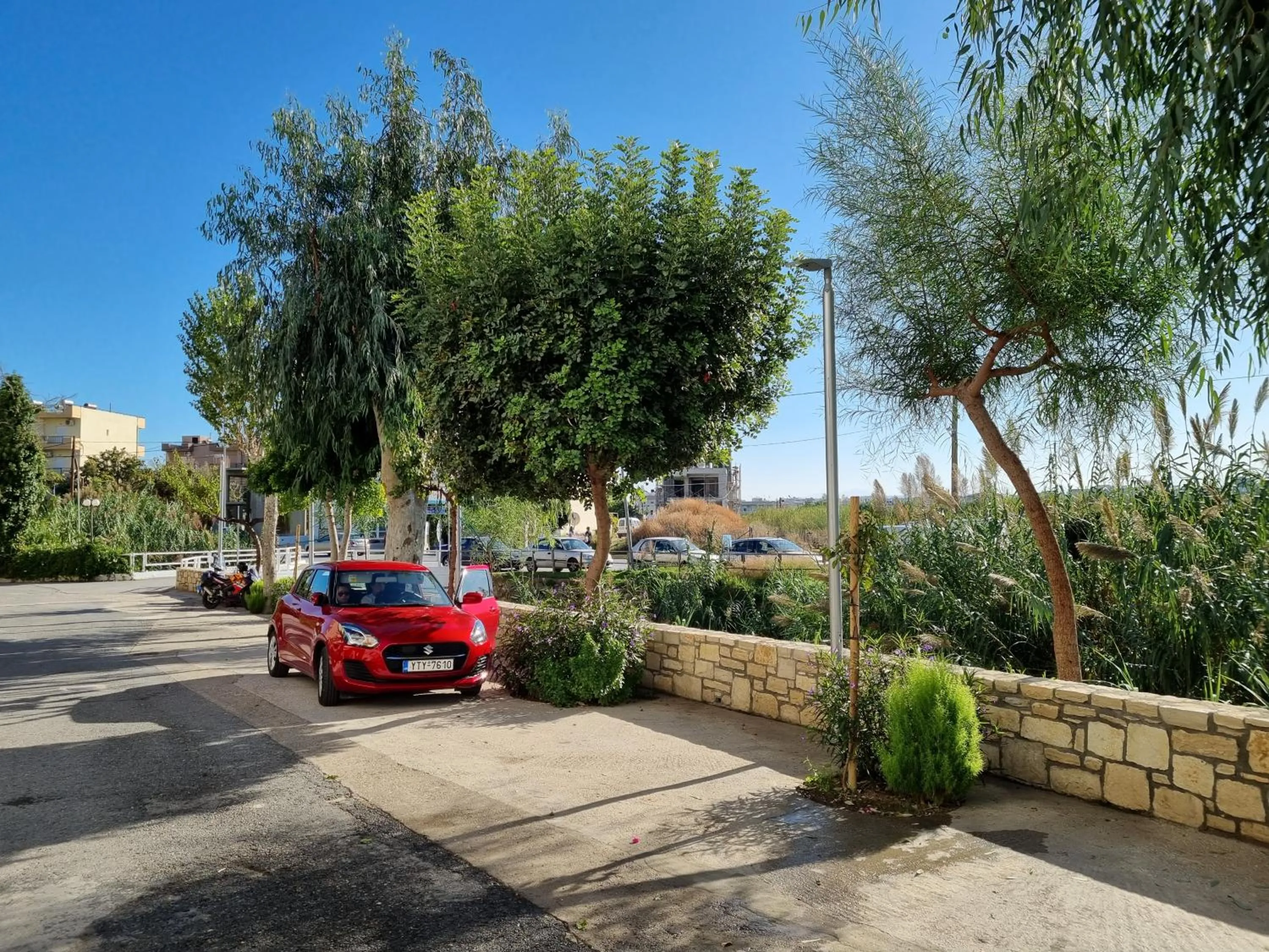 Landmark view in Arhodiko Hotel
