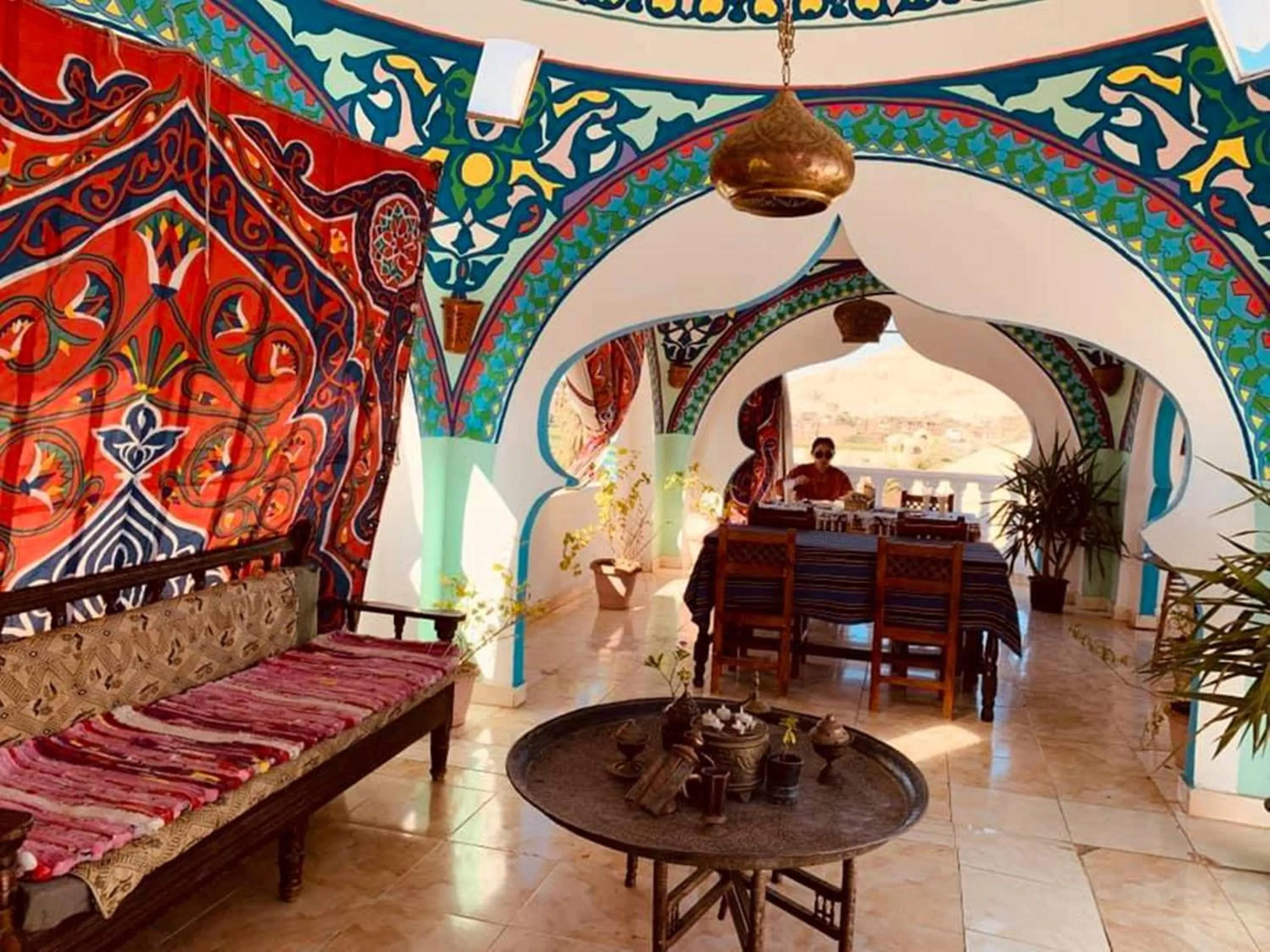 Restaurant/places to eat in Cleopatra Hotel Luxor