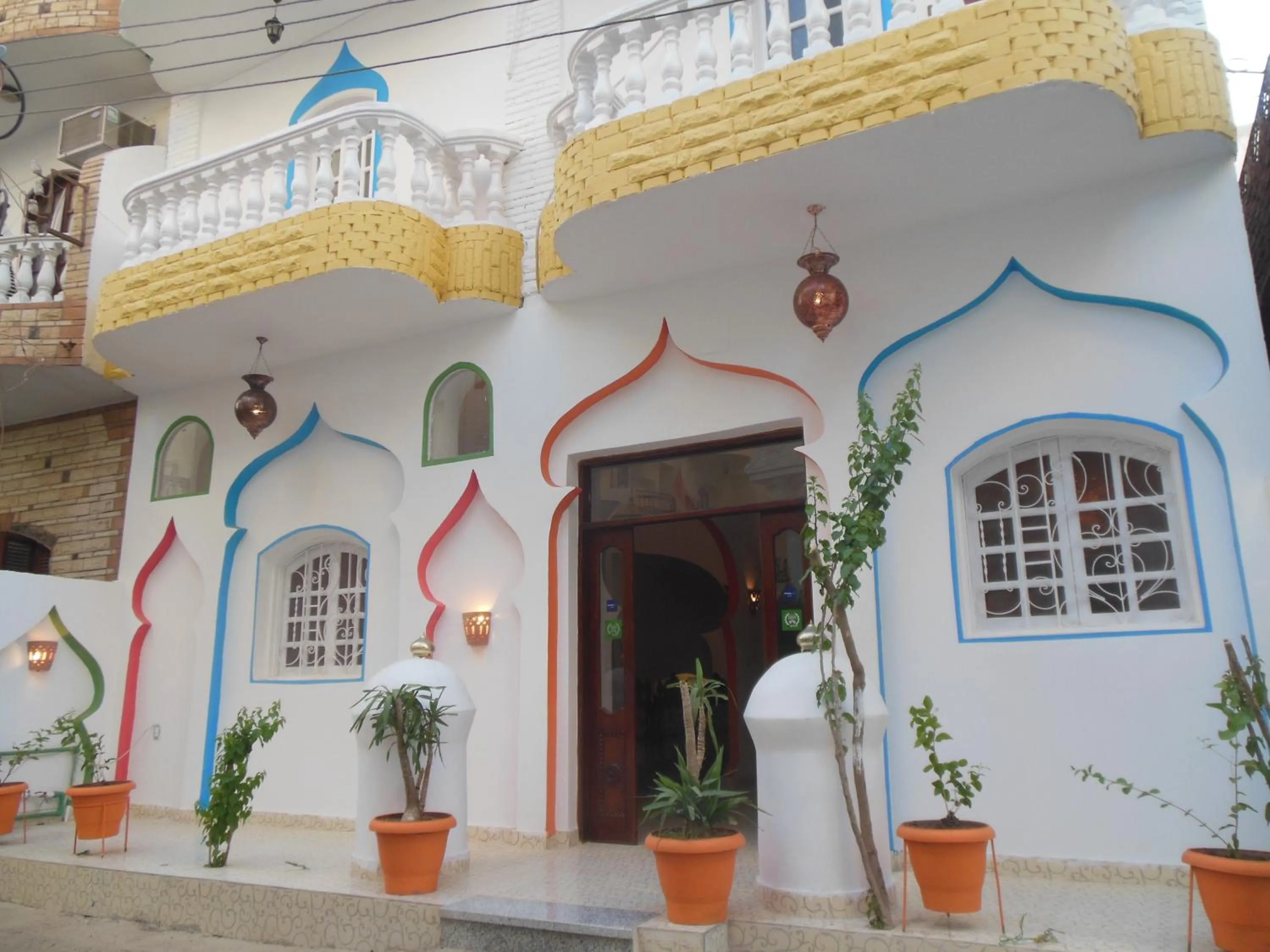 Property building in Cleopatra Hotel Luxor