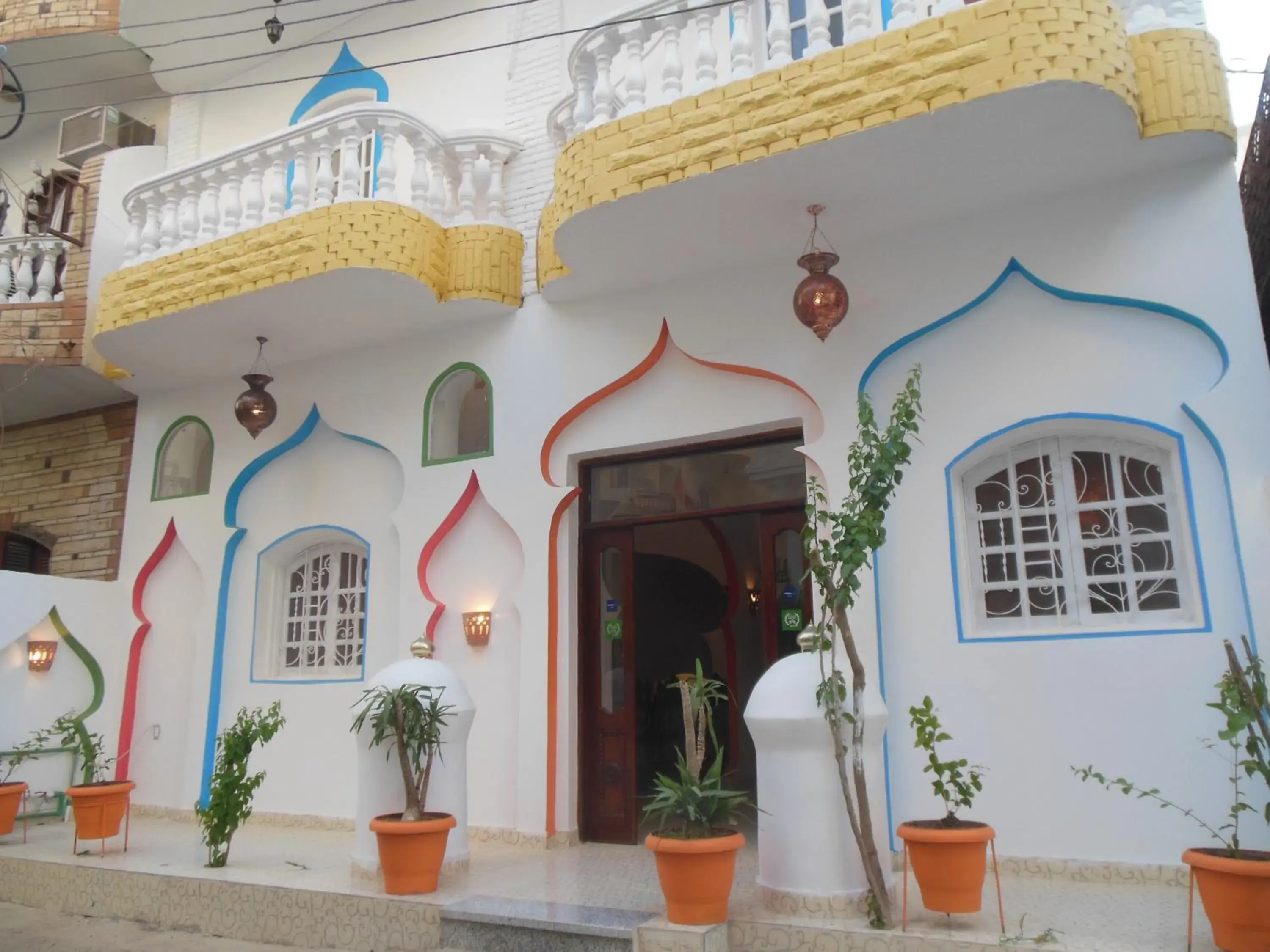 Property building in Cleopatra Hotel Luxor Property building in Cleopatra Hotel Luxor