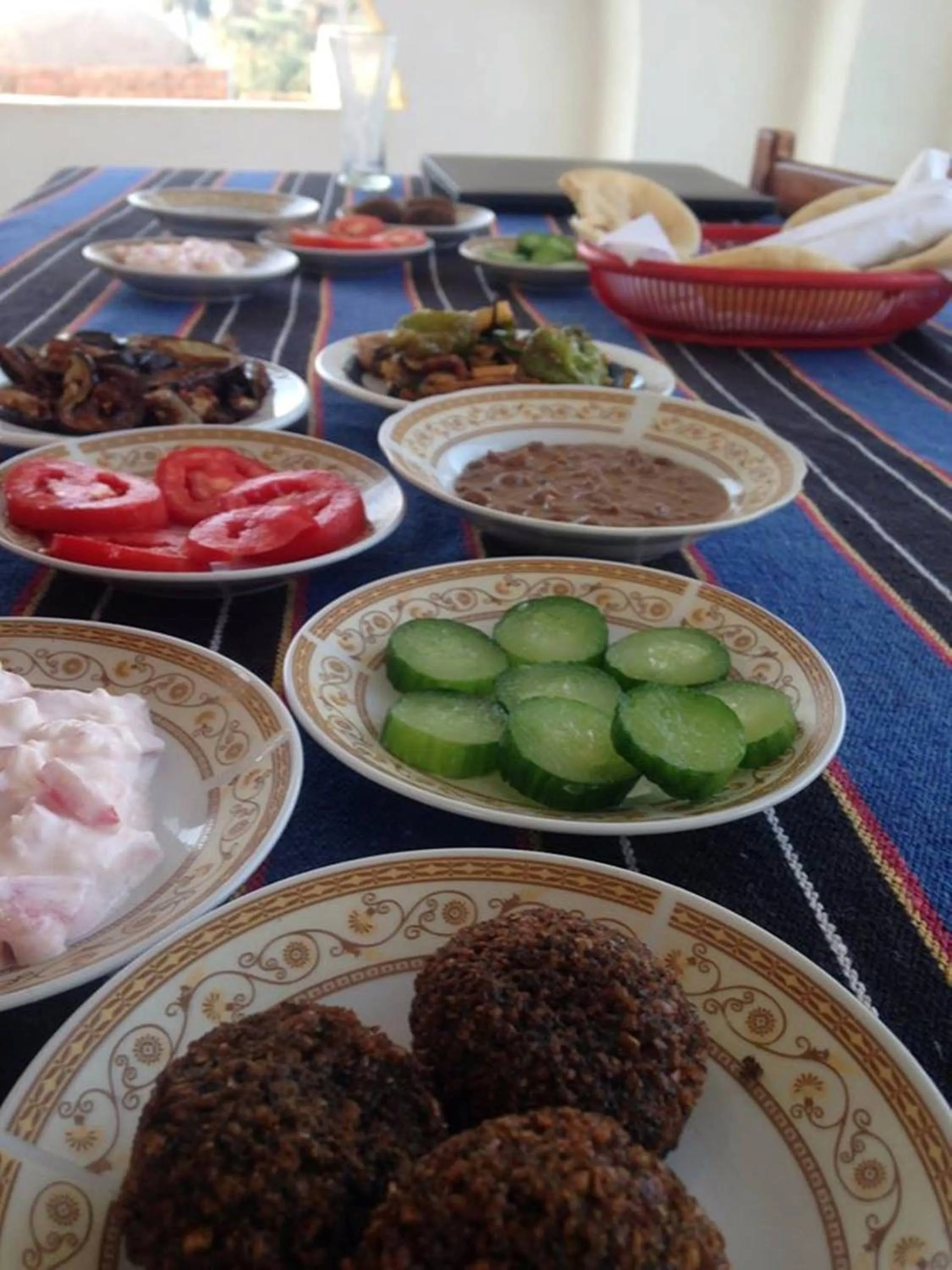 Continental breakfast in Cleopatra Hotel Luxor