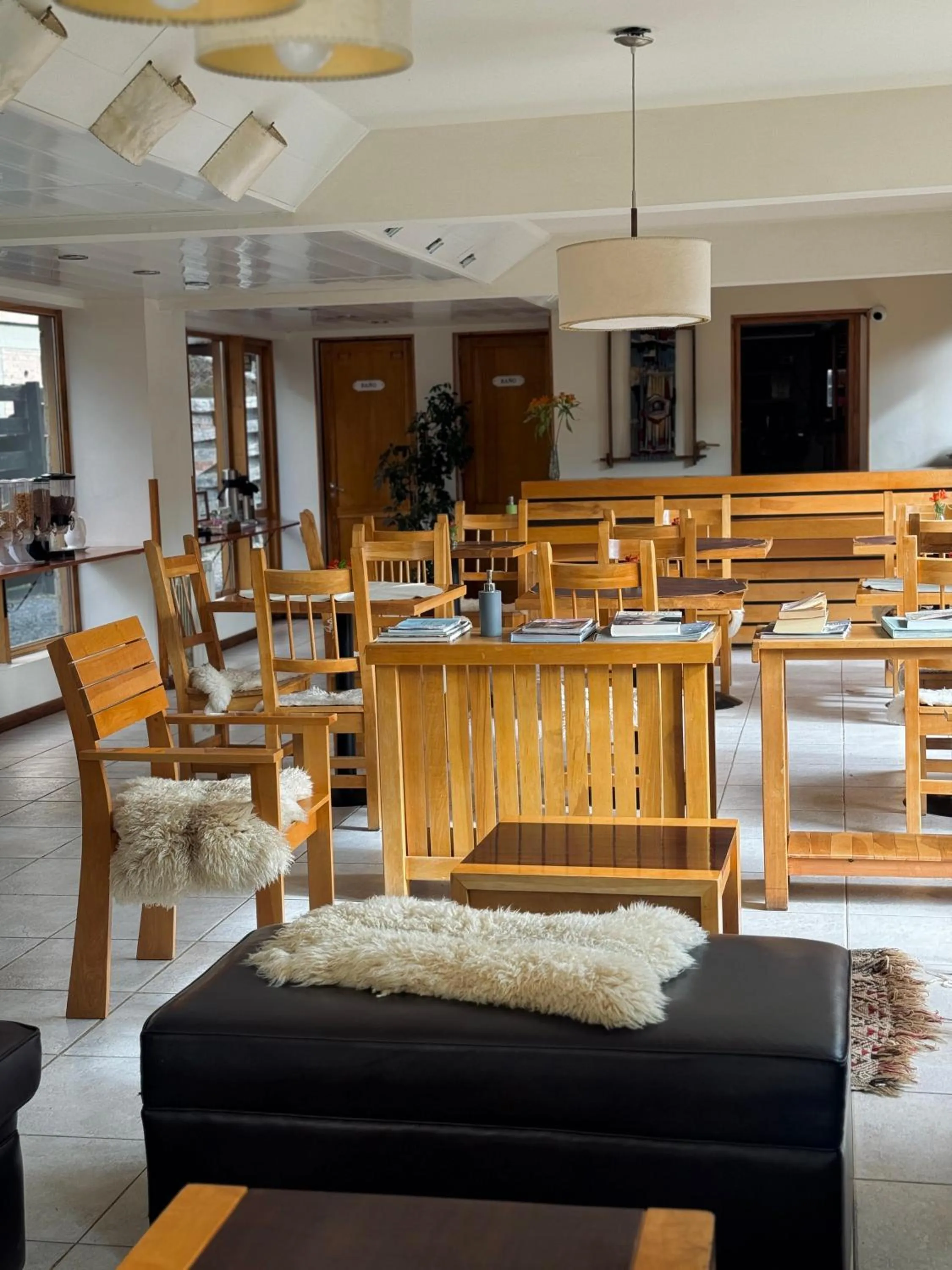 Dining area in Hotel Antiguos