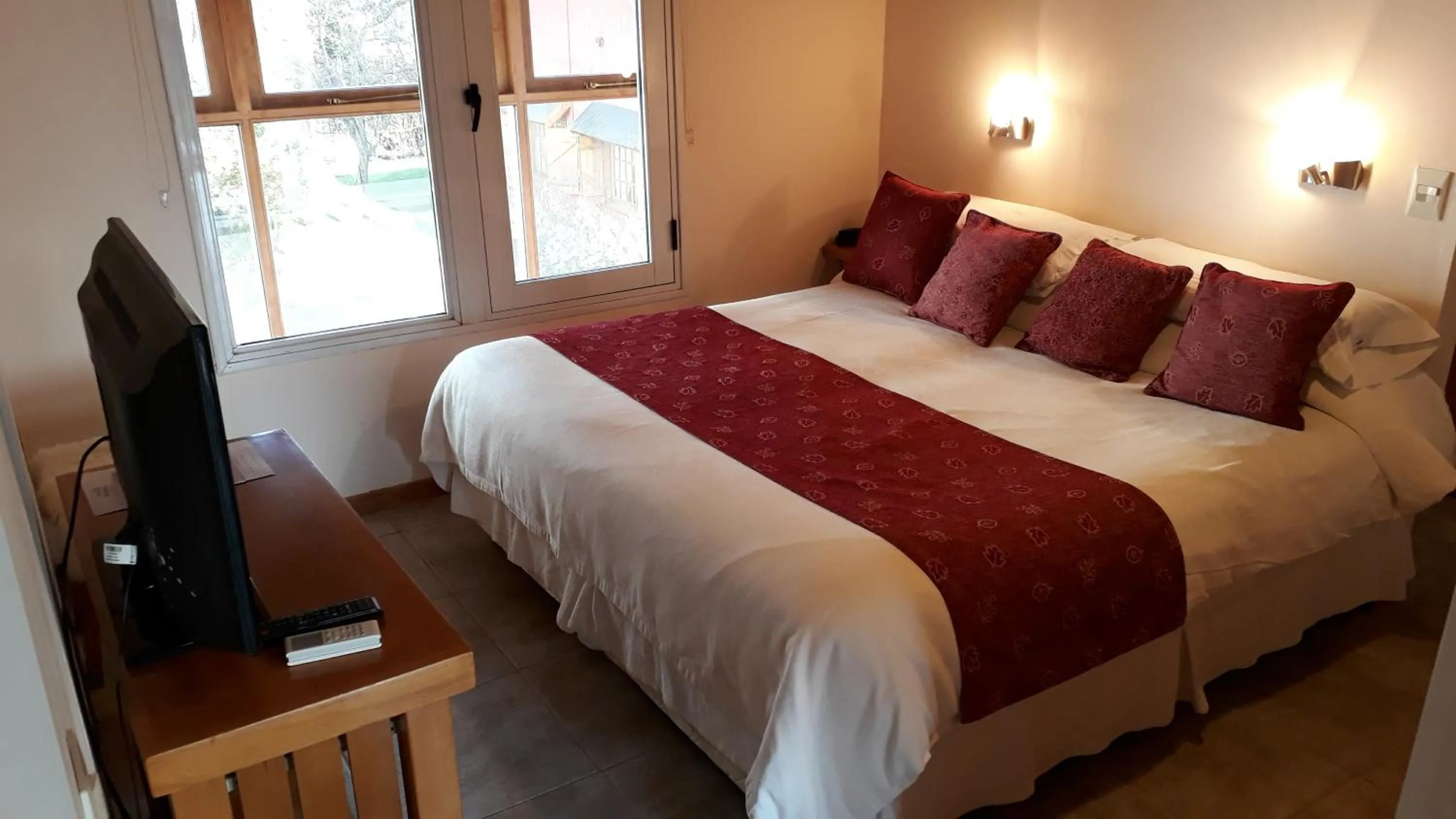 Bed in Hotel Antiguos