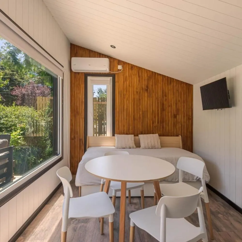 Bed in Hotel Antiguos