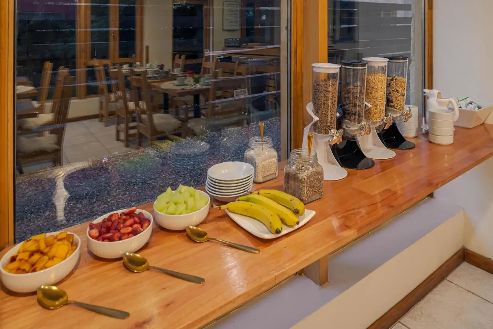 Breakfast in Hotel Antiguos Breakfast in Hotel Antiguos