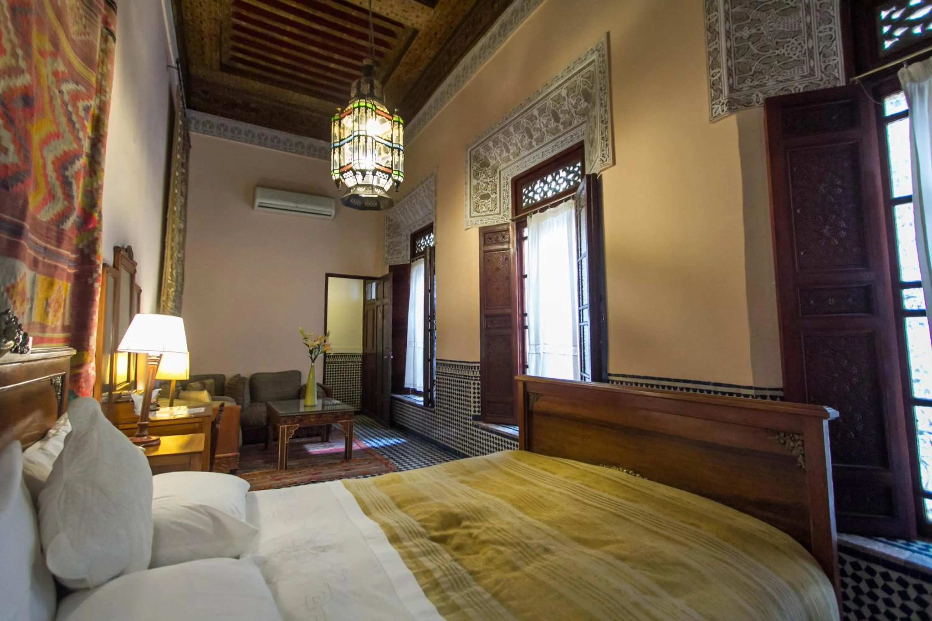Photo of the whole room, Bed in Riad Dar Cordoba