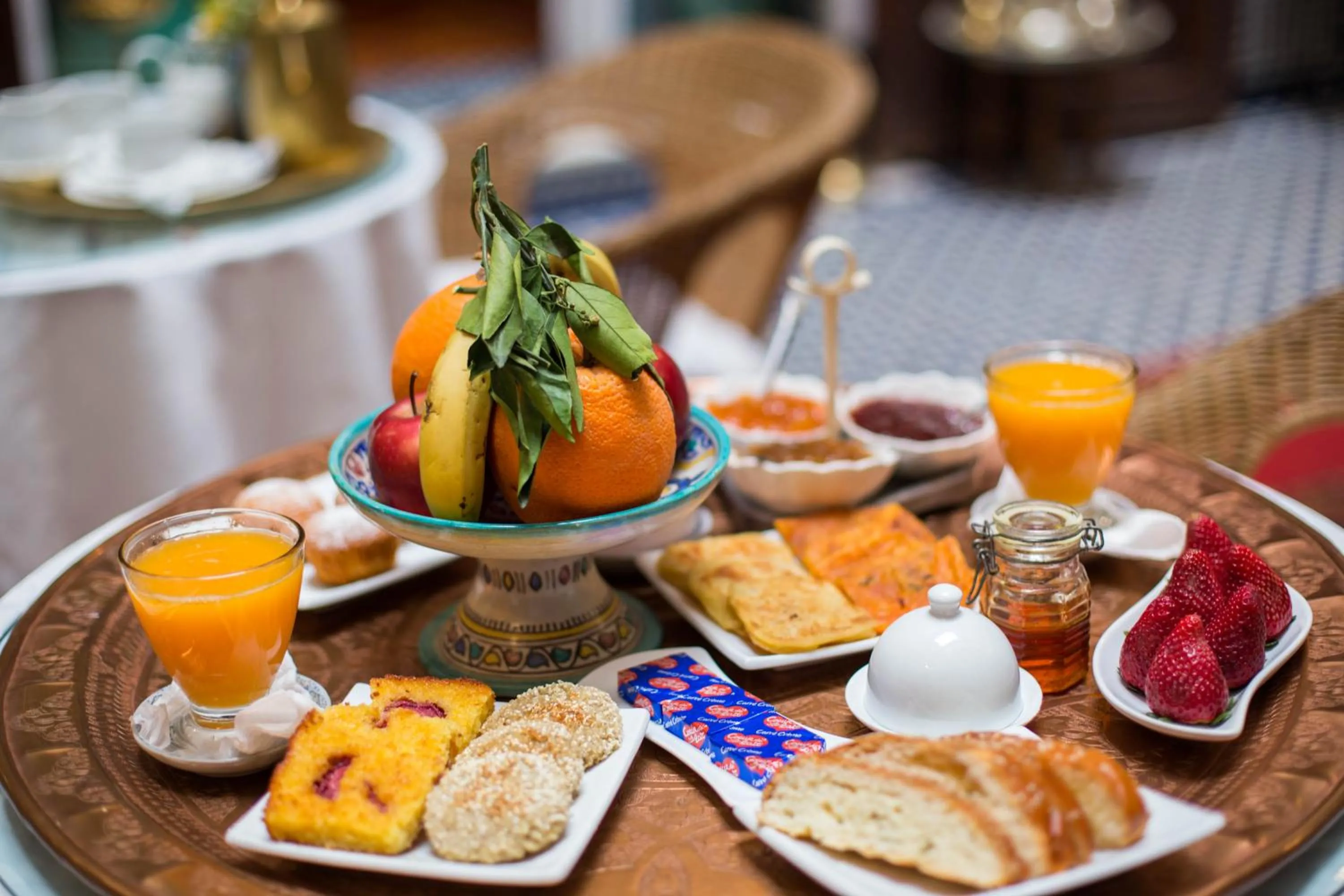 Breakfast in Riad Dar Cordoba