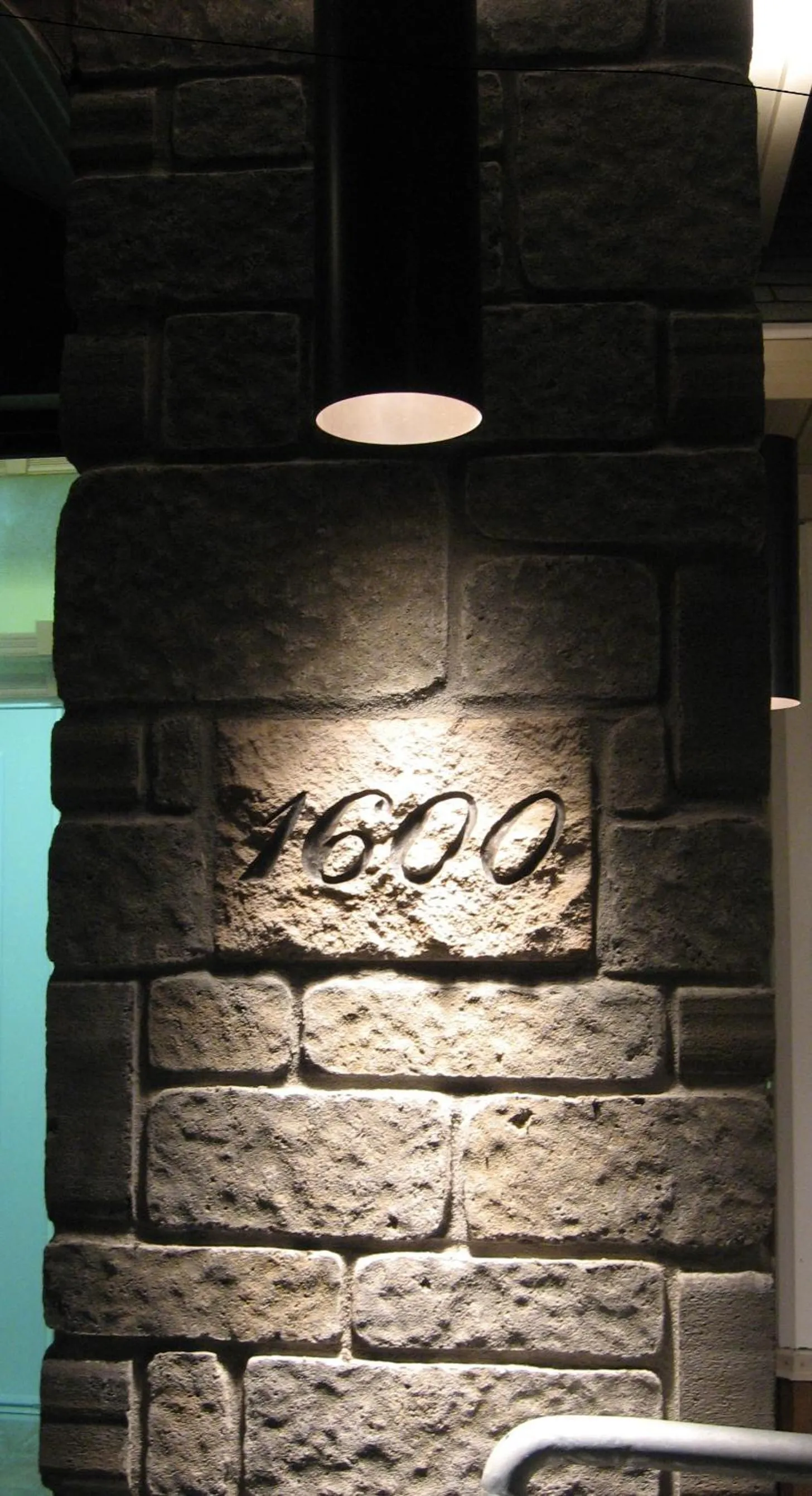 Decorative detail in Hôtel Motel La Vigie