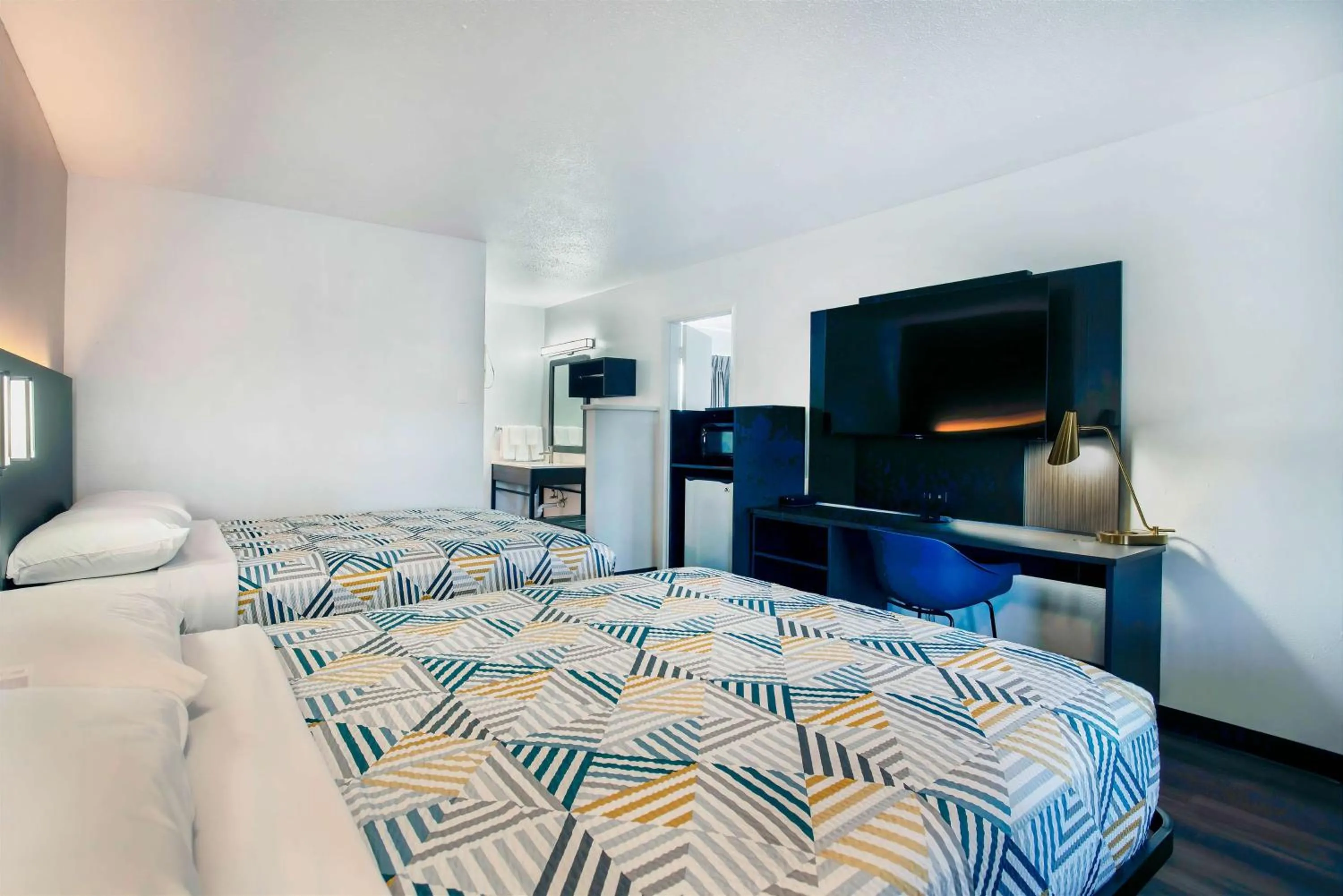 Bedroom, Bed in Motel 6-Bend, OR