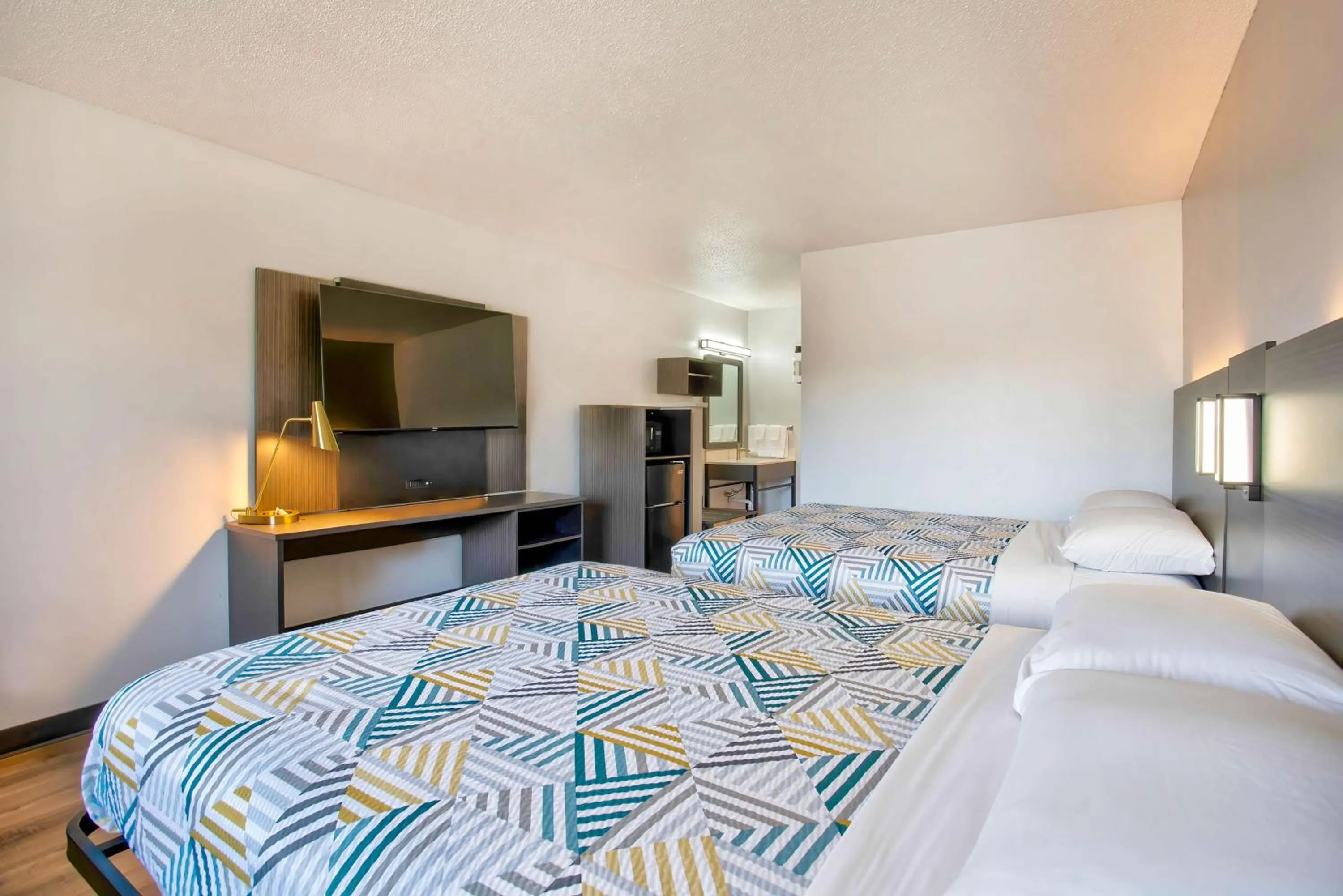 Bedroom, Bed in Motel 6-Bend, OR