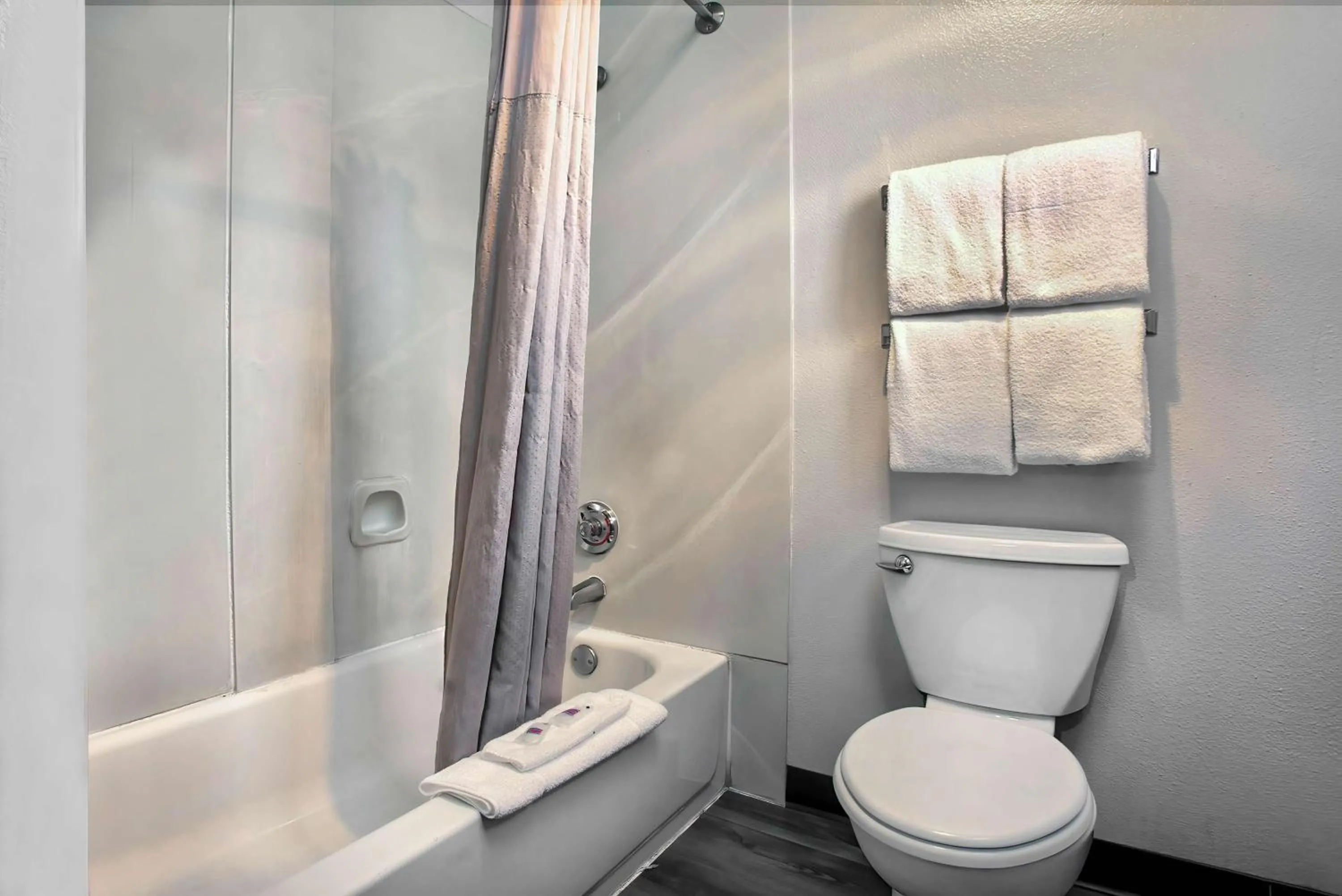 Bathroom in Motel 6-Bend, OR